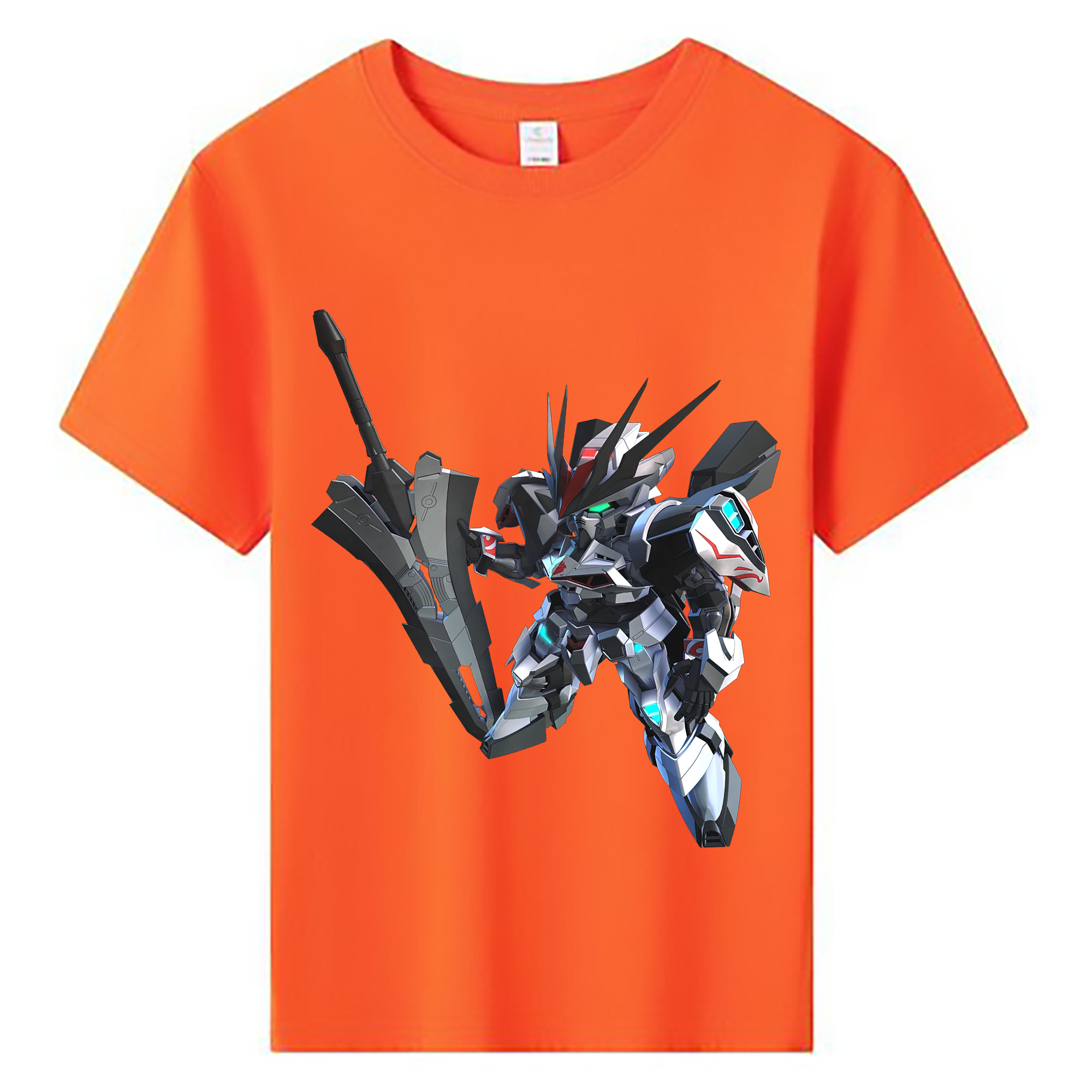 （画像用） 機動戦士ガンダム Mobile Suit Gundam 綿100％キッズTシャツ（フロントプリント）