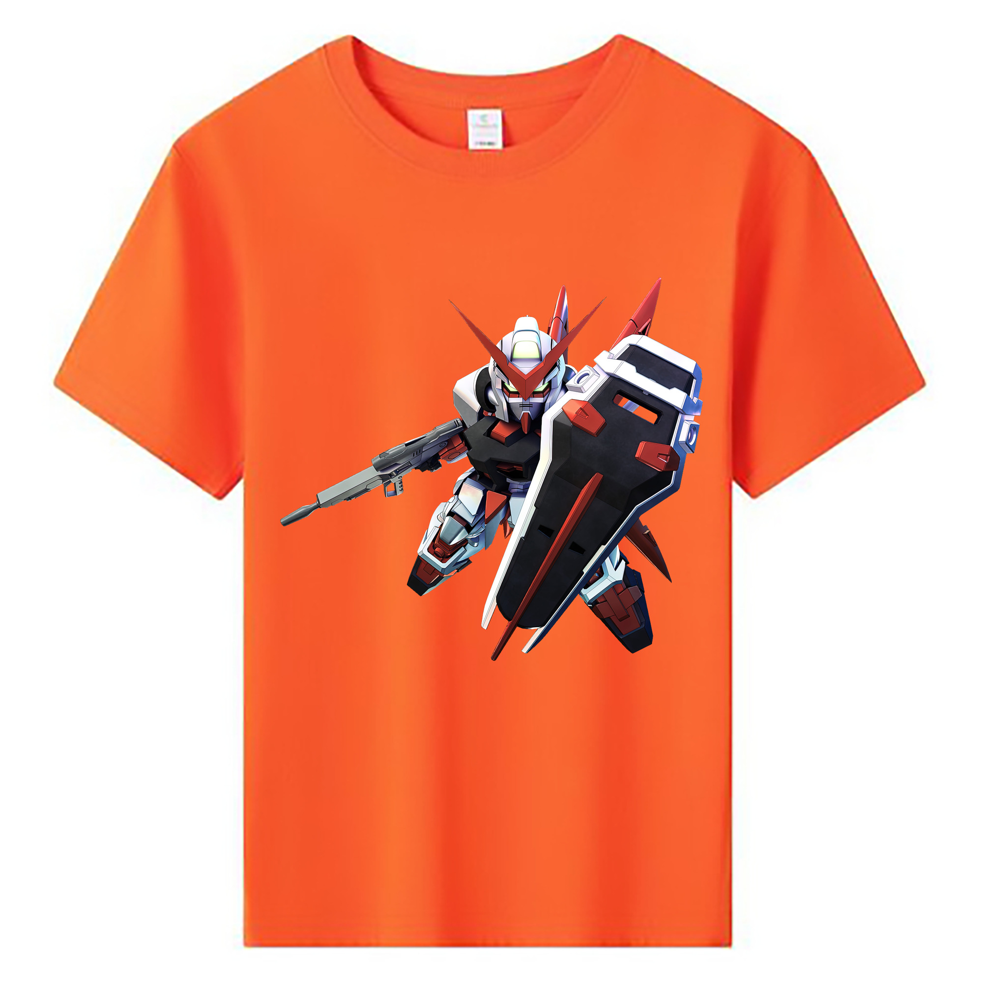 （画像用） 機動戦士ガンダム Mobile Suit Gundam 綿100％キッズTシャツ（フロントプリント）