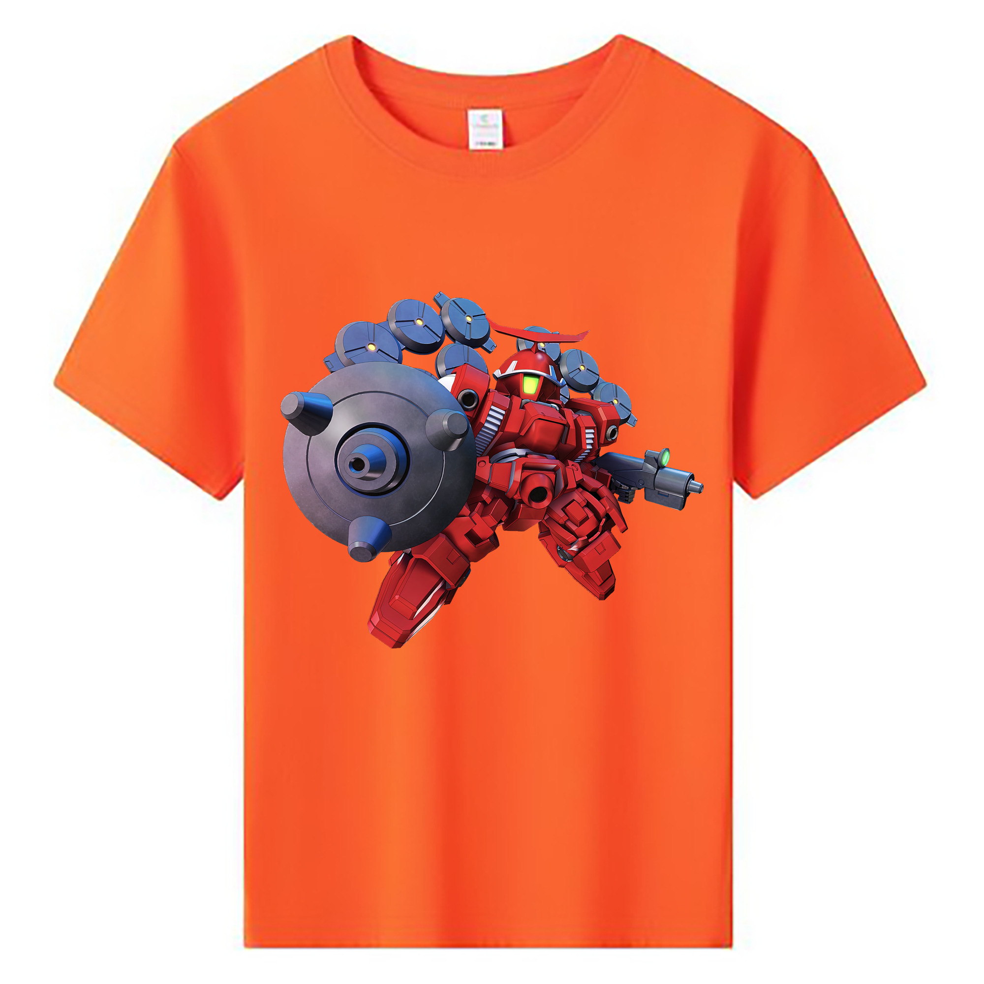 （画像用） 機動戦士ガンダム Mobile Suit Gundam 綿100％キッズTシャツ（フロントプリント）