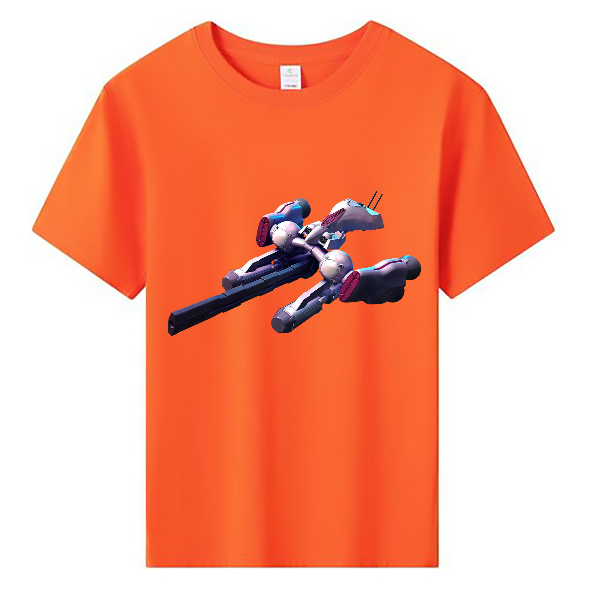 （画像用） 機動戦士ガンダム Mobile Suit Gundam 綿100％キッズTシャツ（フロントプリント）