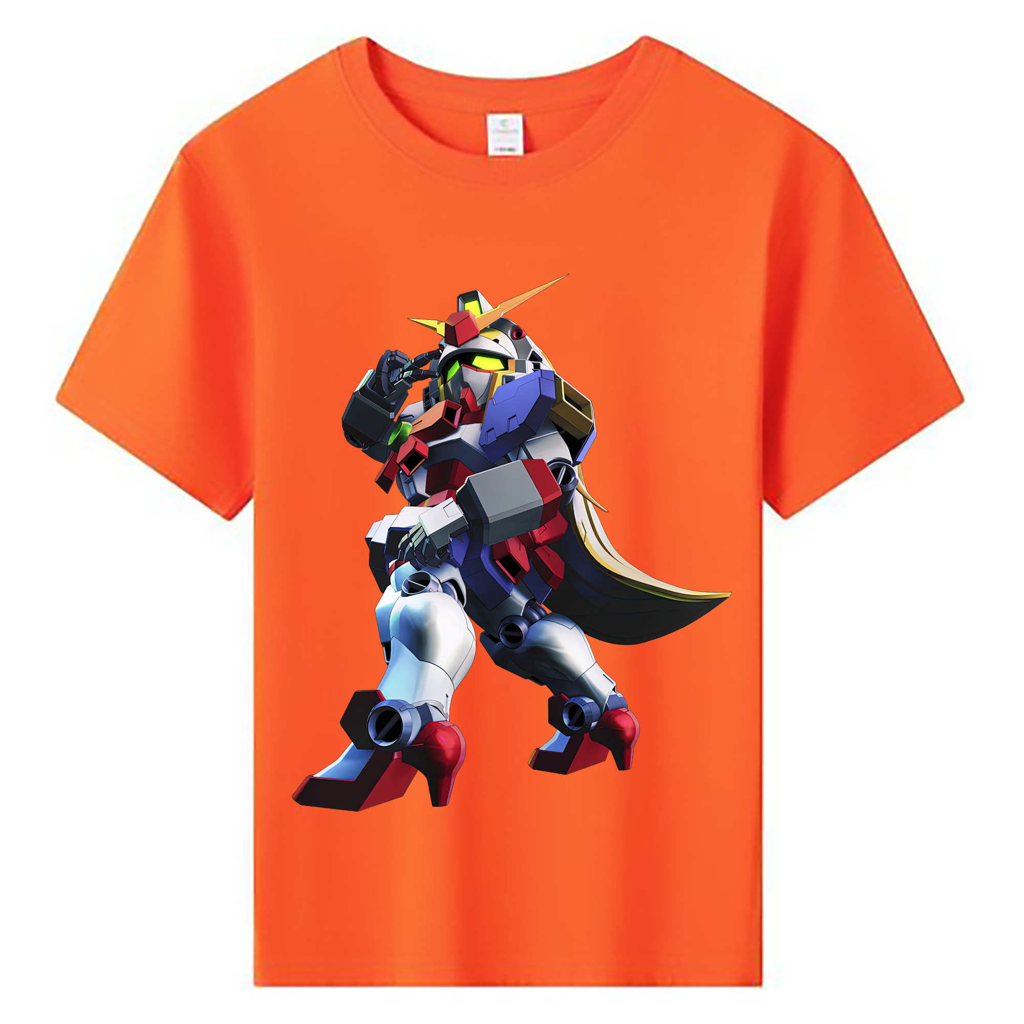 （画像用） 機動戦士ガンダム Mobile Suit Gundam 綿100％キッズTシャツ（フロントプリント）