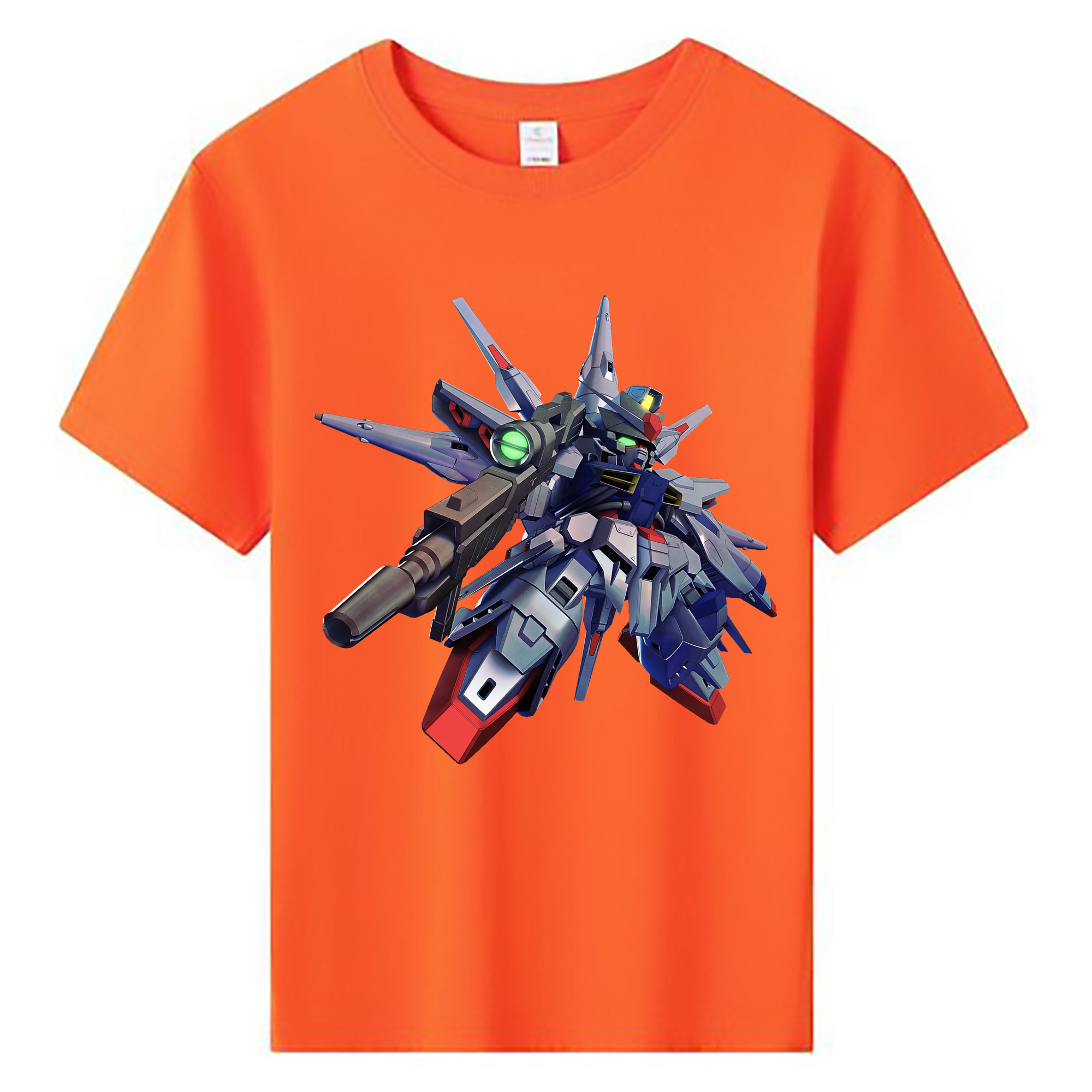 （画像用） 機動戦士ガンダム Mobile Suit Gundam 綿100％キッズTシャツ（フロントプリント）