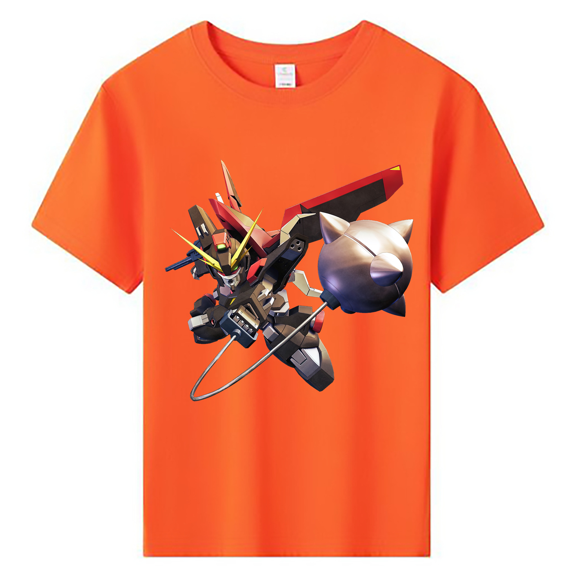（画像用） 機動戦士ガンダム Mobile Suit Gundam 綿100％キッズTシャツ（フロントプリント）