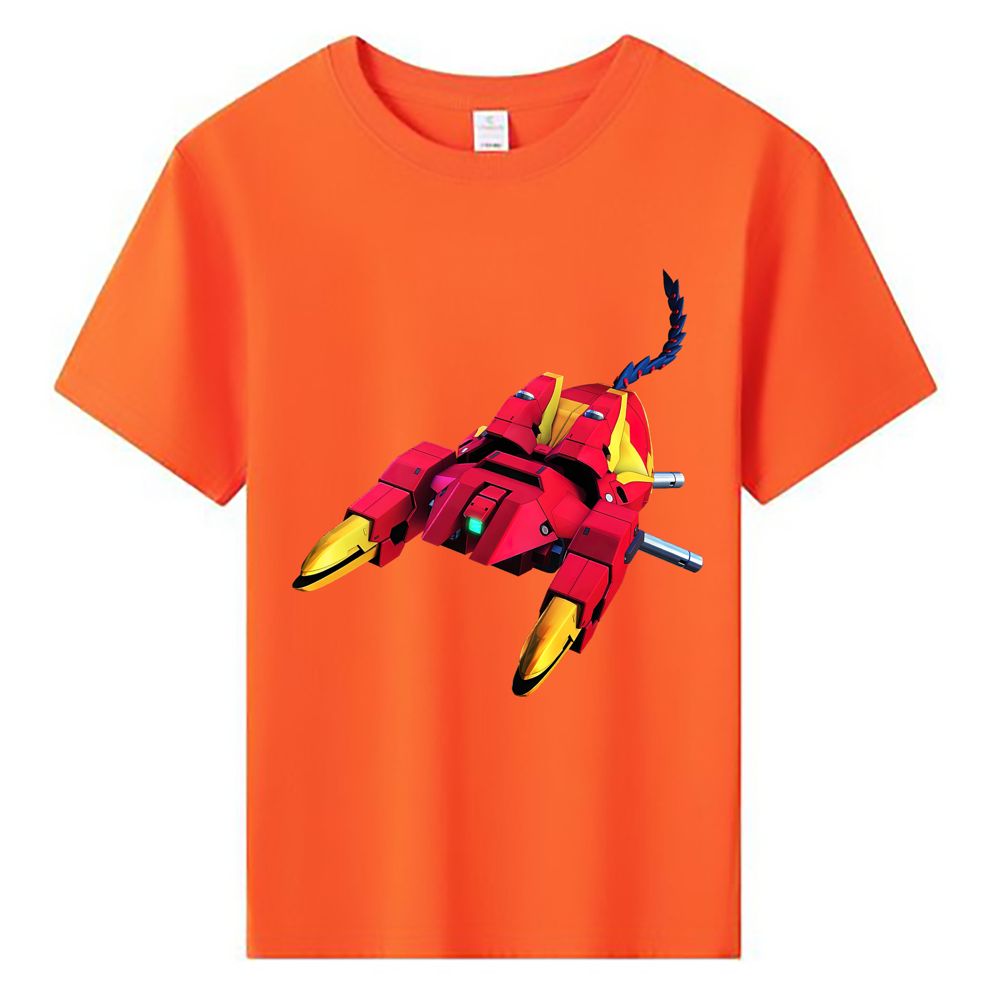 （画像用） 機動戦士ガンダム Mobile Suit Gundam 綿100％キッズTシャツ（フロントプリント）