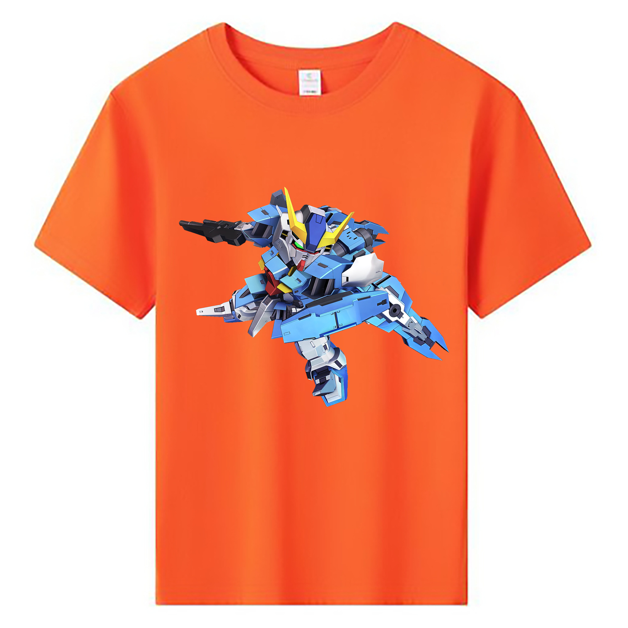 （画像用） 機動戦士ガンダム Mobile Suit Gundam 綿100％キッズTシャツ（フロントプリント）