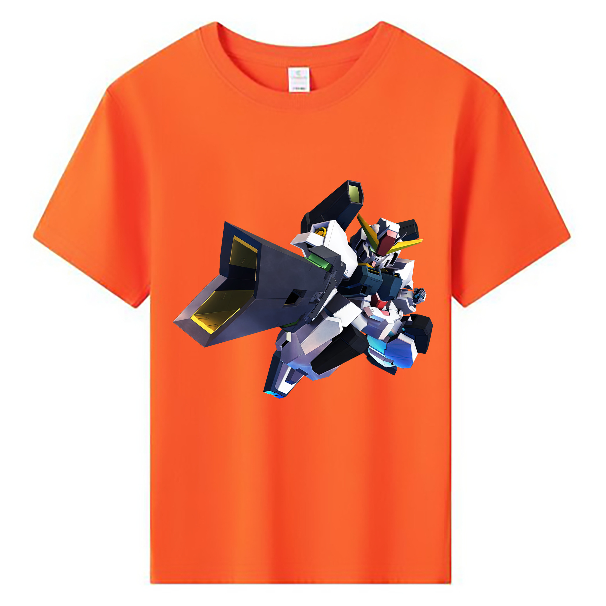 （画像用） 機動戦士ガンダム Mobile Suit Gundam 綿100％キッズTシャツ（フロントプリント）