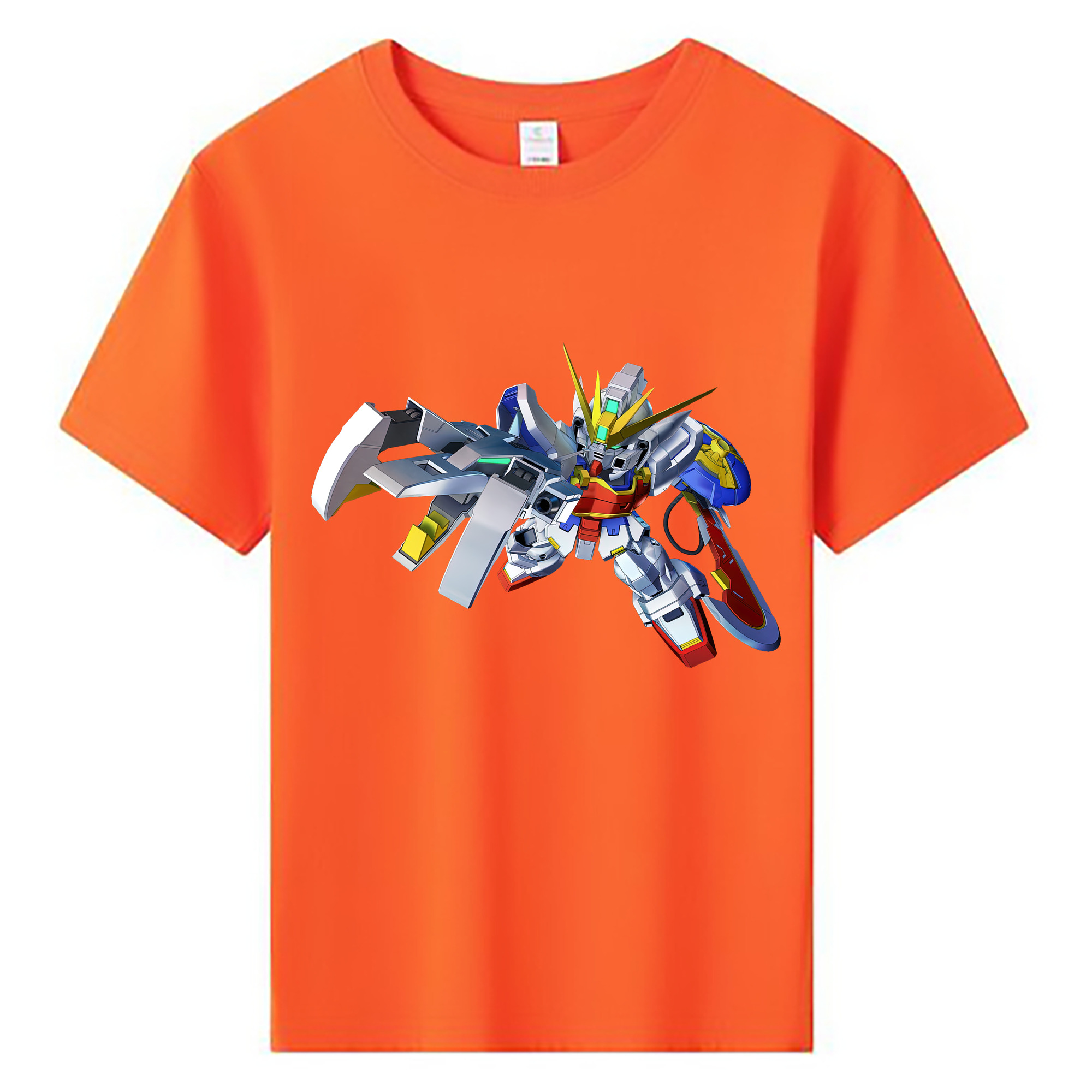 （画像用） 機動戦士ガンダム Mobile Suit Gundam 綿100％キッズTシャツ（フロントプリント）