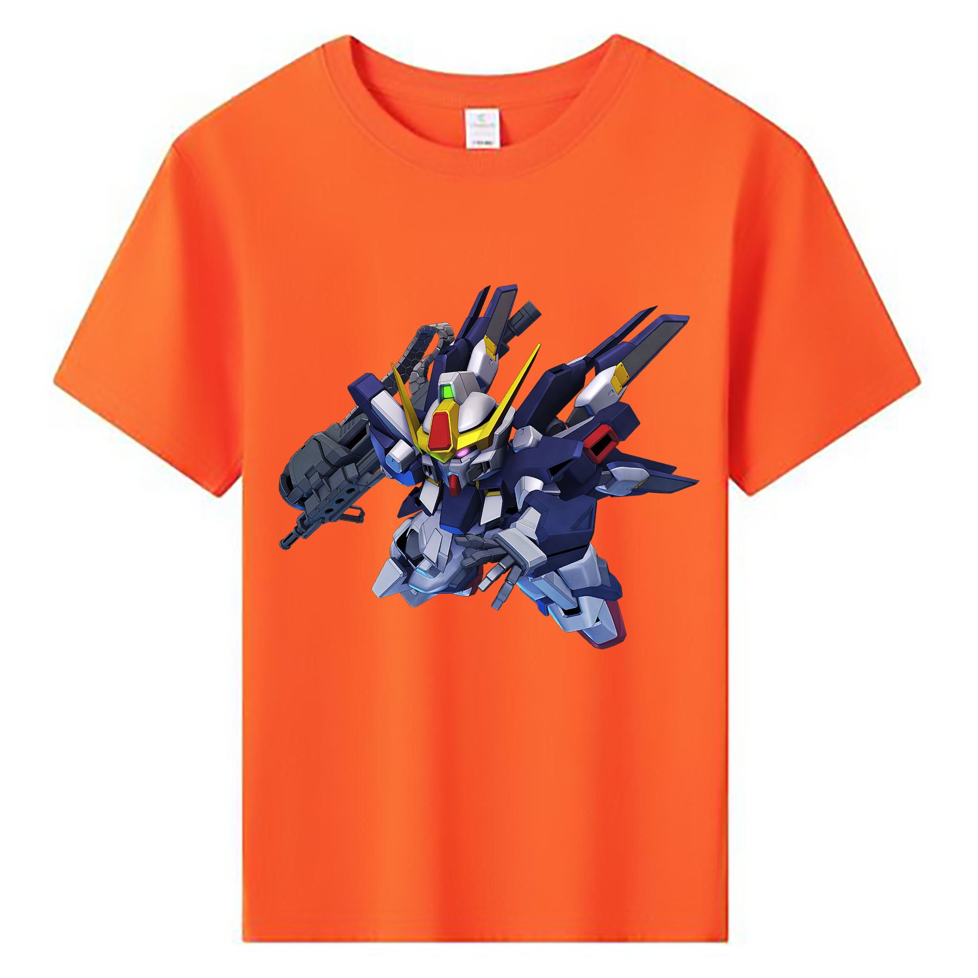 （画像用） 機動戦士ガンダム Mobile Suit Gundam 綿100％キッズTシャツ（フロントプリント）