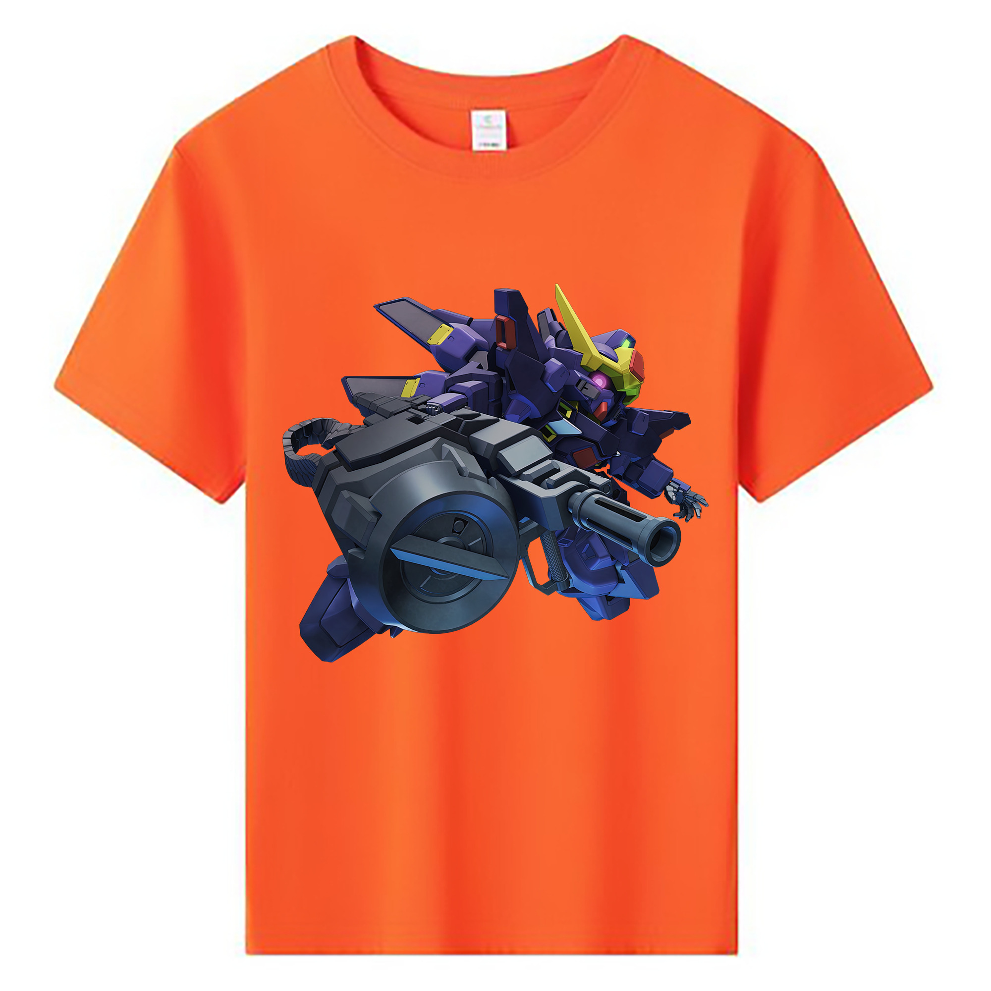 （画像用） 機動戦士ガンダム Mobile Suit Gundam 綿100％キッズTシャツ（フロントプリント）