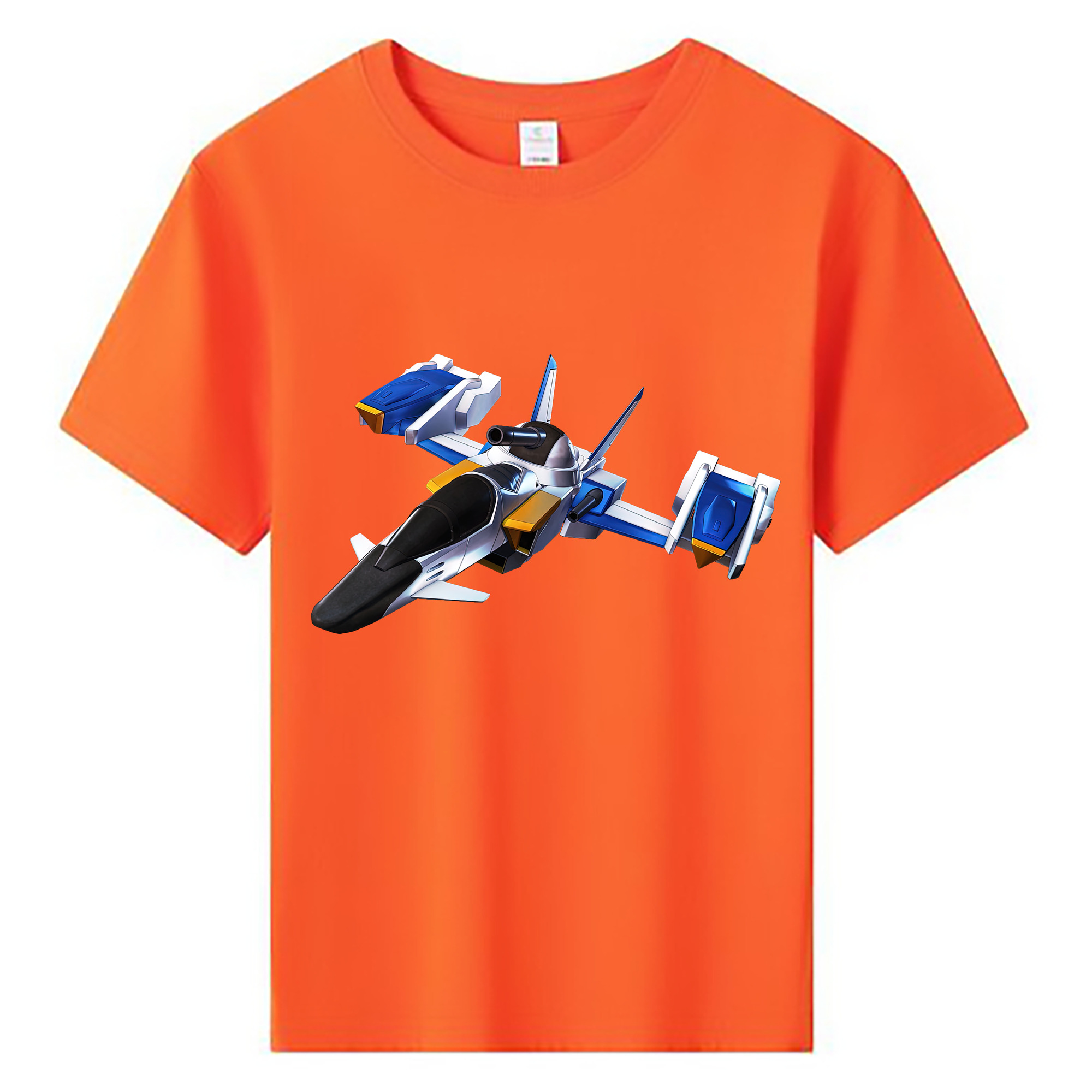 （画像用） 機動戦士ガンダム Mobile Suit Gundam 綿100％キッズTシャツ（フロントプリント）