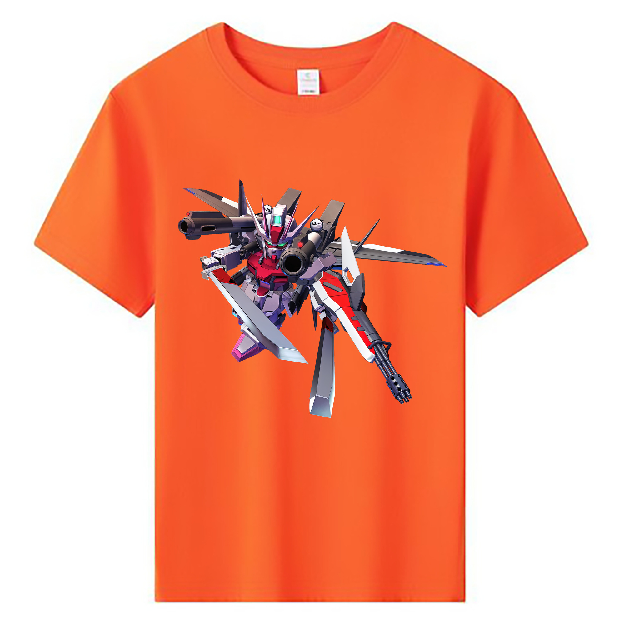（画像用） 機動戦士ガンダム Mobile Suit Gundam 綿100％キッズTシャツ（フロントプリント）