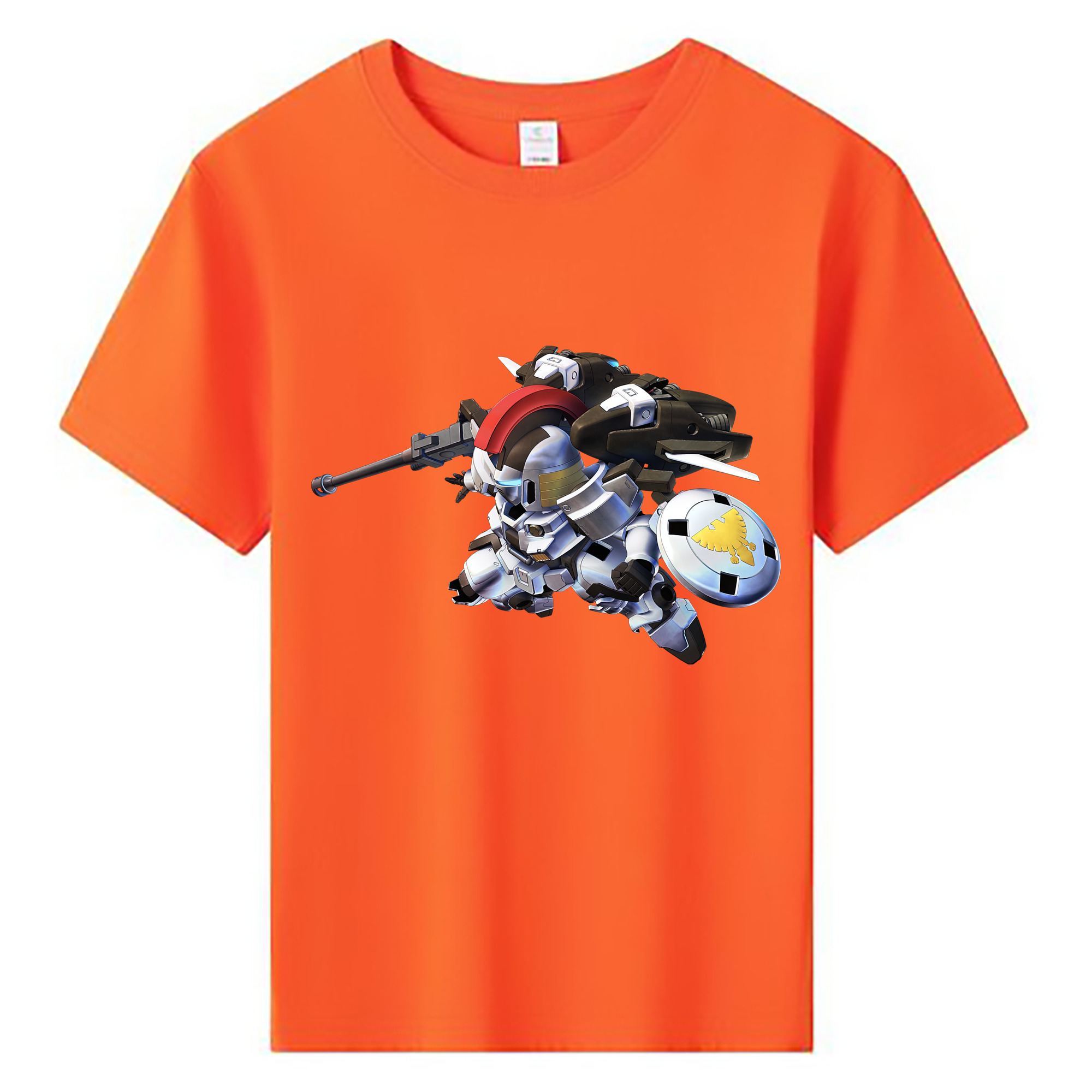 （画像用） 機動戦士ガンダム Mobile Suit Gundam 綿100％キッズTシャツ（フロントプリント）