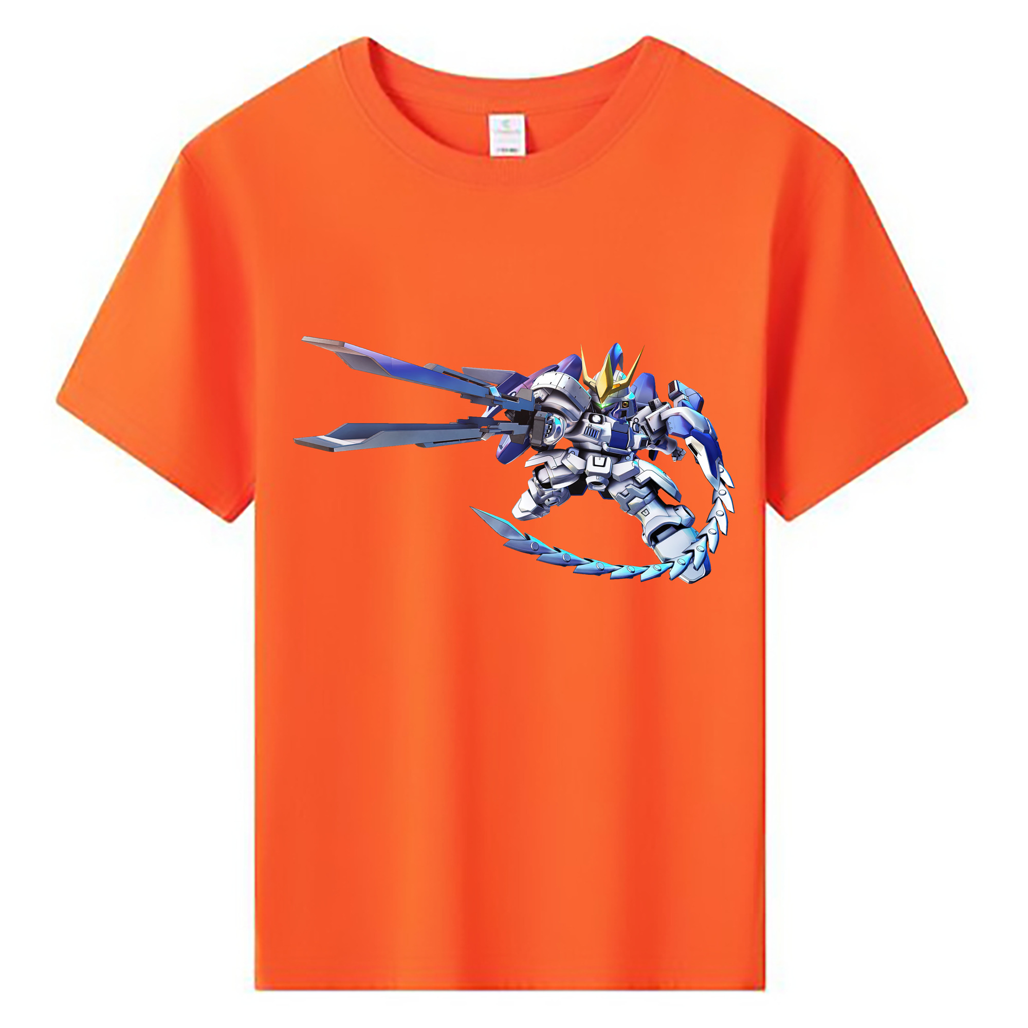 （画像用） 機動戦士ガンダム Mobile Suit Gundam 綿100％キッズTシャツ（フロントプリント）