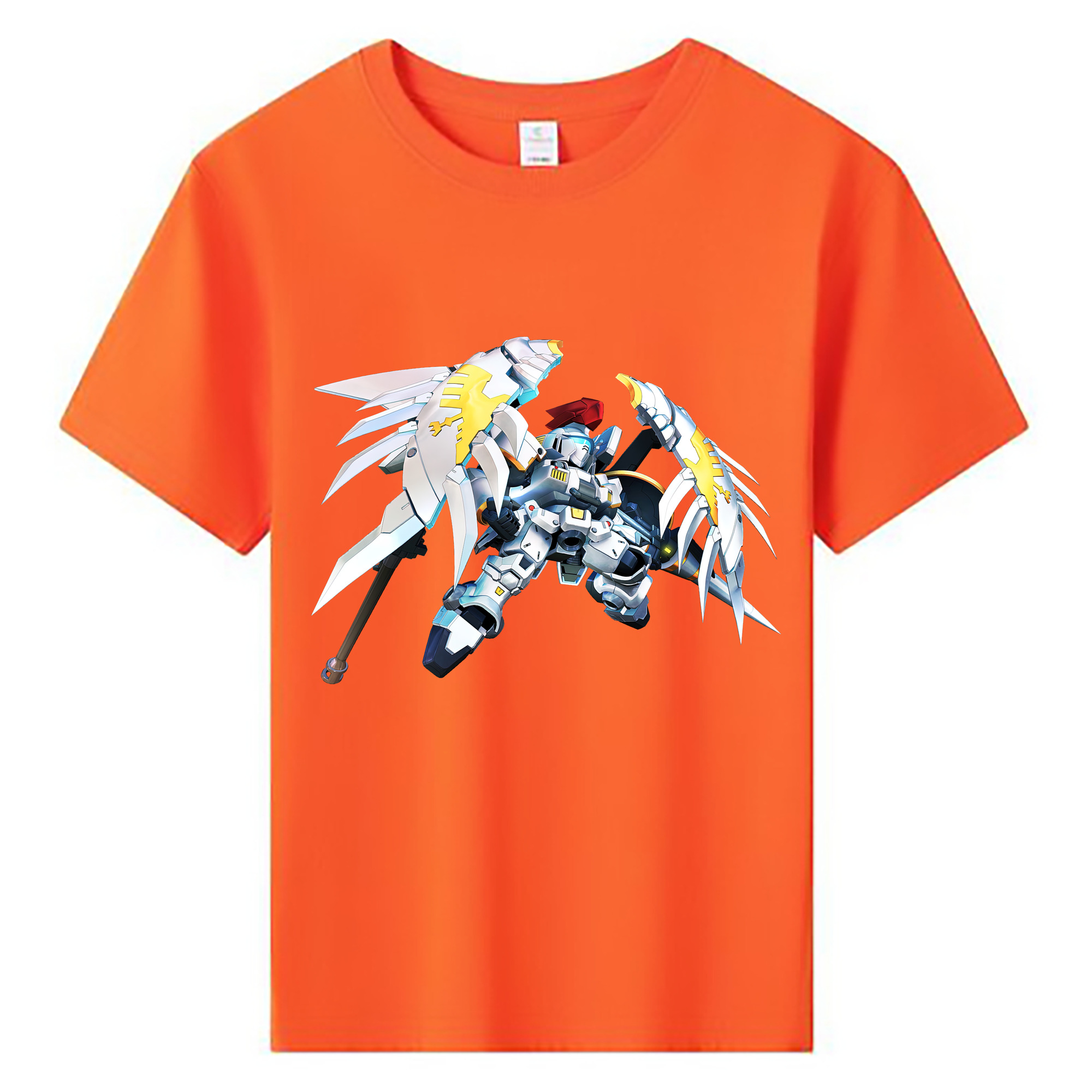 （画像用） 機動戦士ガンダム Mobile Suit Gundam 綿100％キッズTシャツ（フロントプリント）