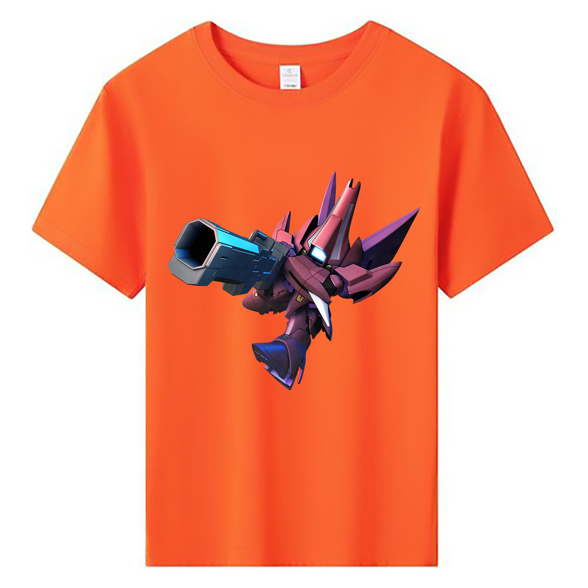 （画像用） 機動戦士ガンダム Mobile Suit Gundam 綿100％キッズTシャツ（フロントプリント）