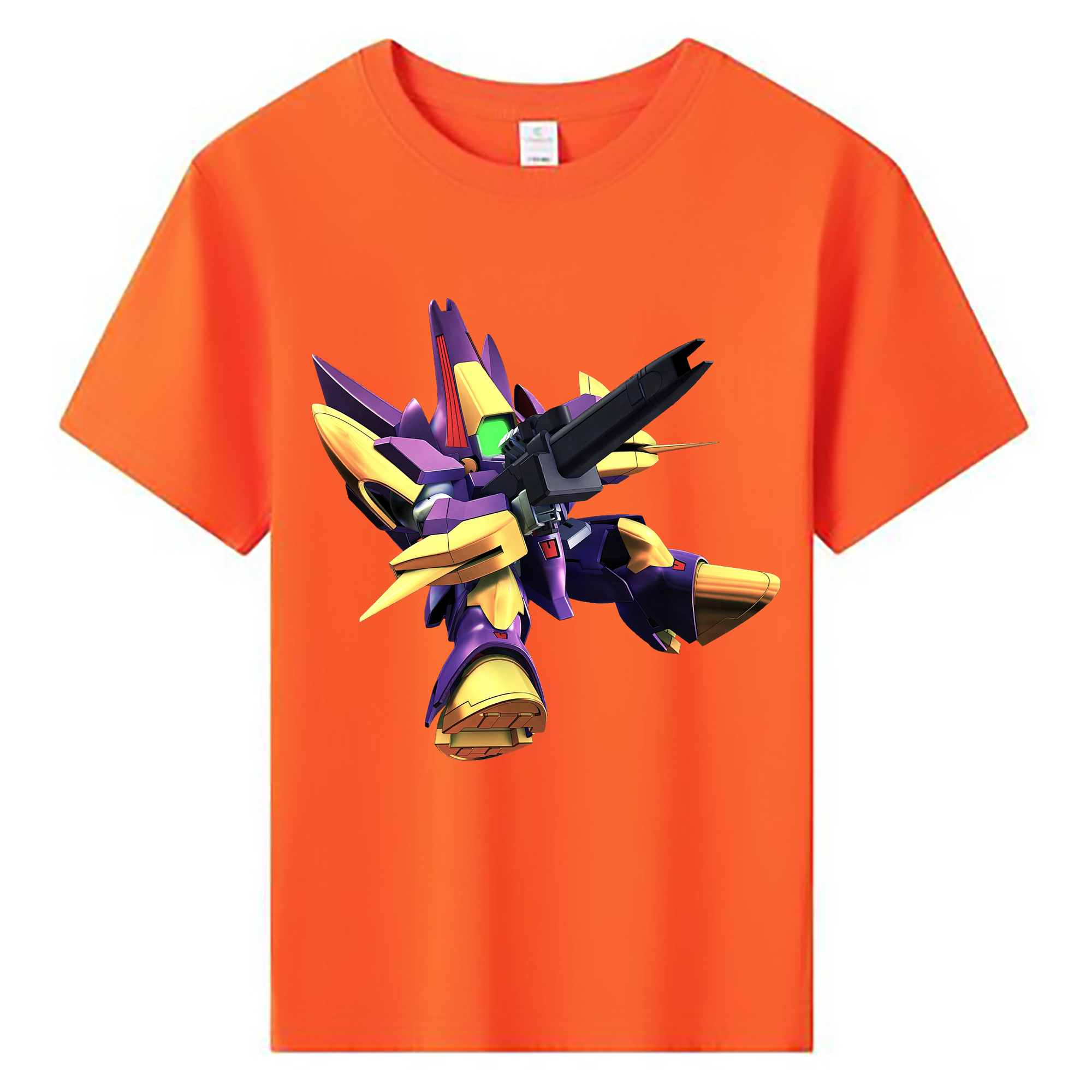 （画像用） 機動戦士ガンダム Mobile Suit Gundam 綿100％キッズTシャツ（フロントプリント）
