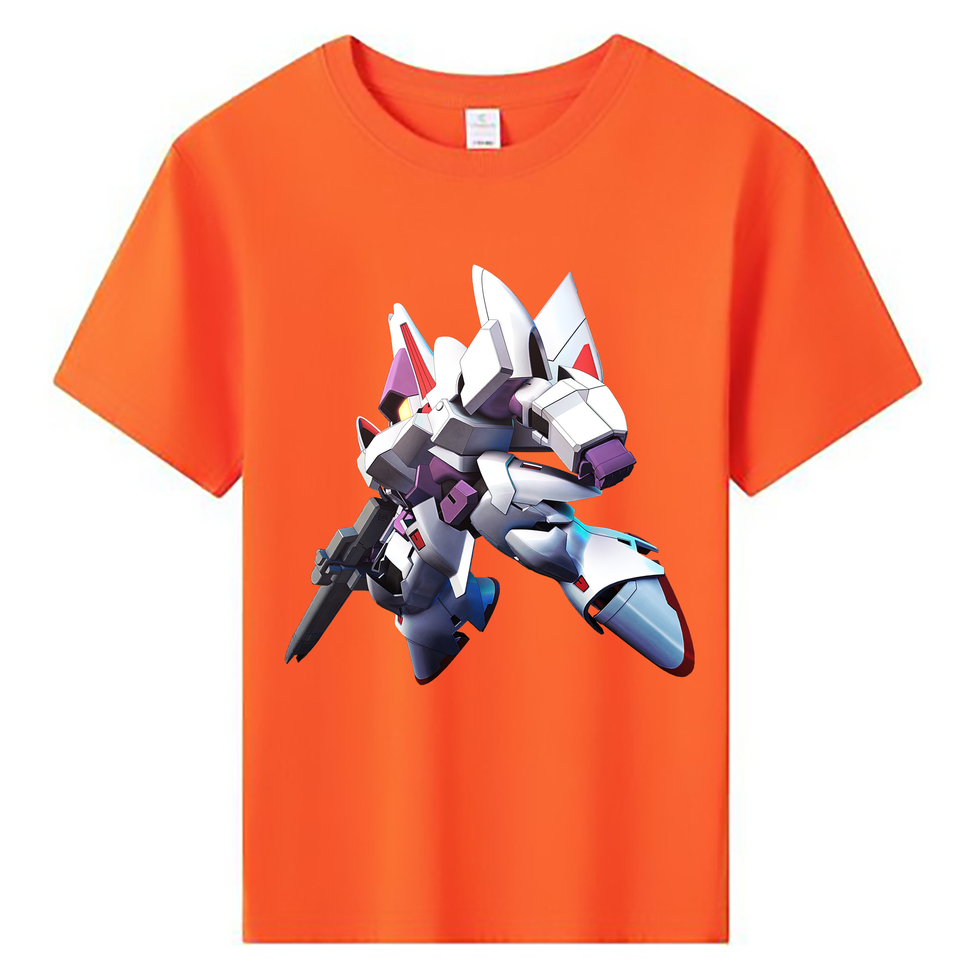 （画像用） 機動戦士ガンダム Mobile Suit Gundam 綿100％キッズTシャツ（フロントプリント）