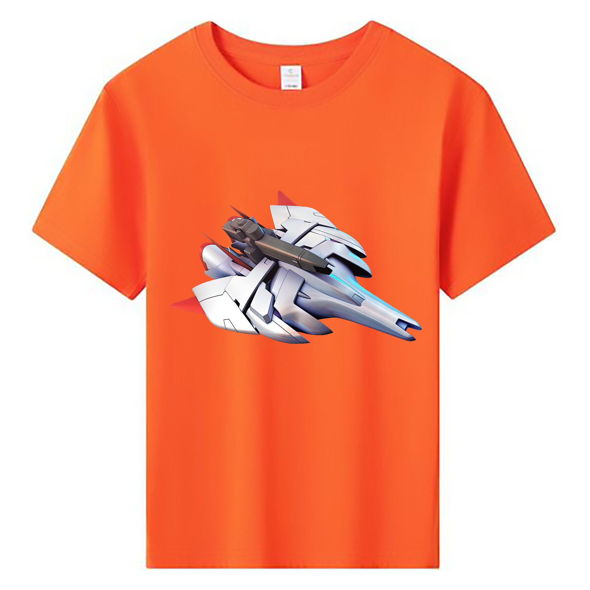 （画像用） 機動戦士ガンダム Mobile Suit Gundam 綿100％キッズTシャツ（フロントプリント）