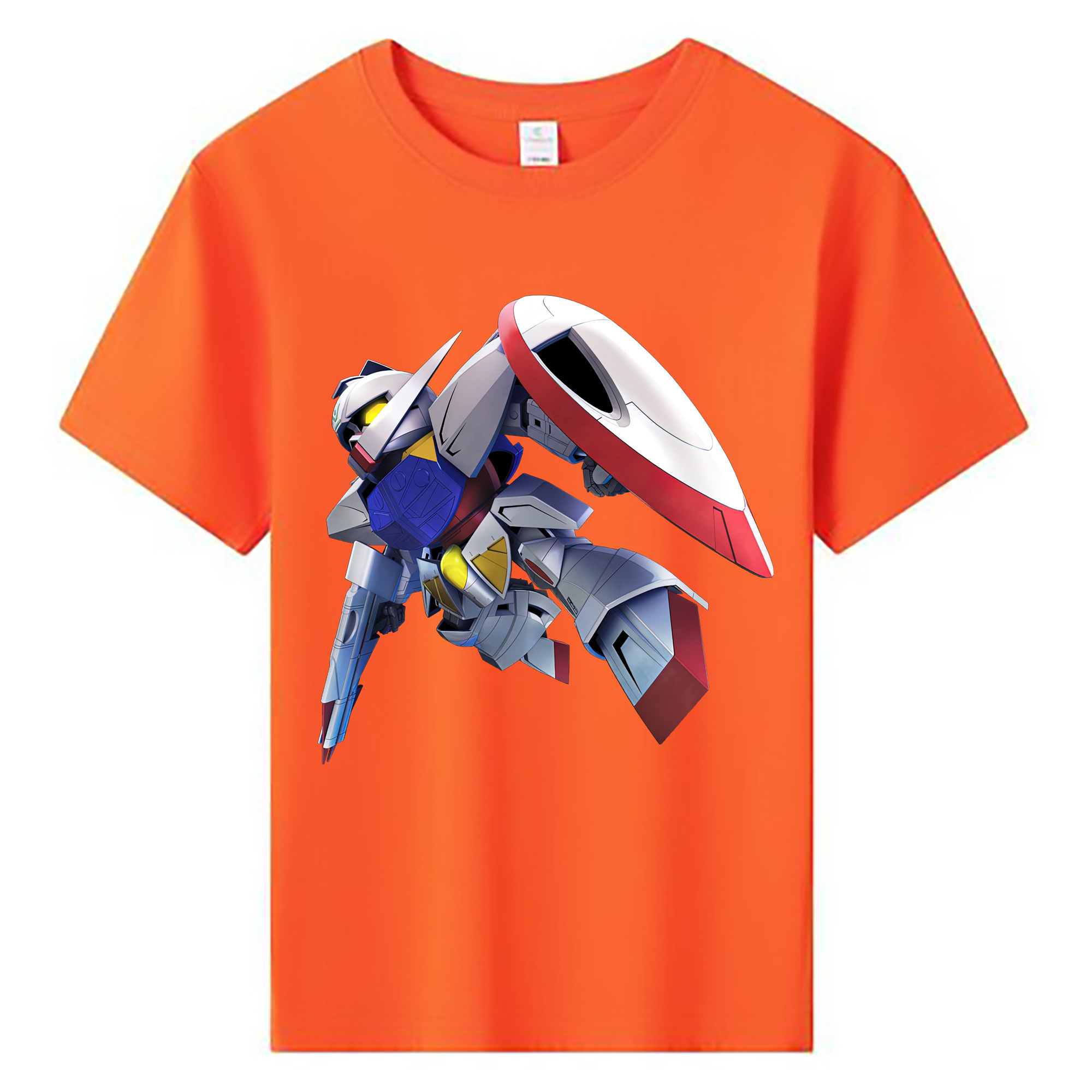 （画像用） 機動戦士ガンダム Mobile Suit Gundam 綿100％キッズTシャツ（フロントプリント）