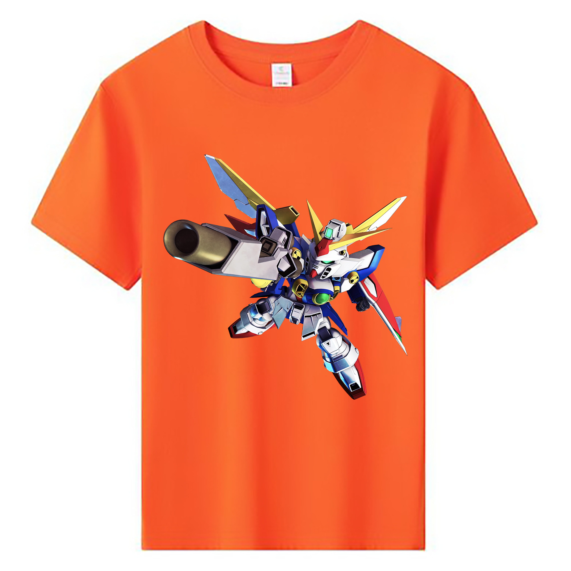 （画像用） 機動戦士ガンダム Mobile Suit Gundam 綿100％キッズTシャツ（フロントプリント）