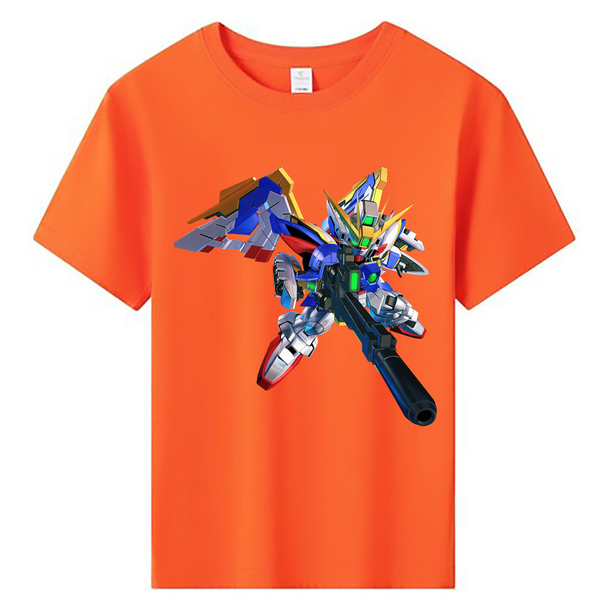 （画像用） 機動戦士ガンダム Mobile Suit Gundam 綿100％キッズTシャツ（フロントプリント）
