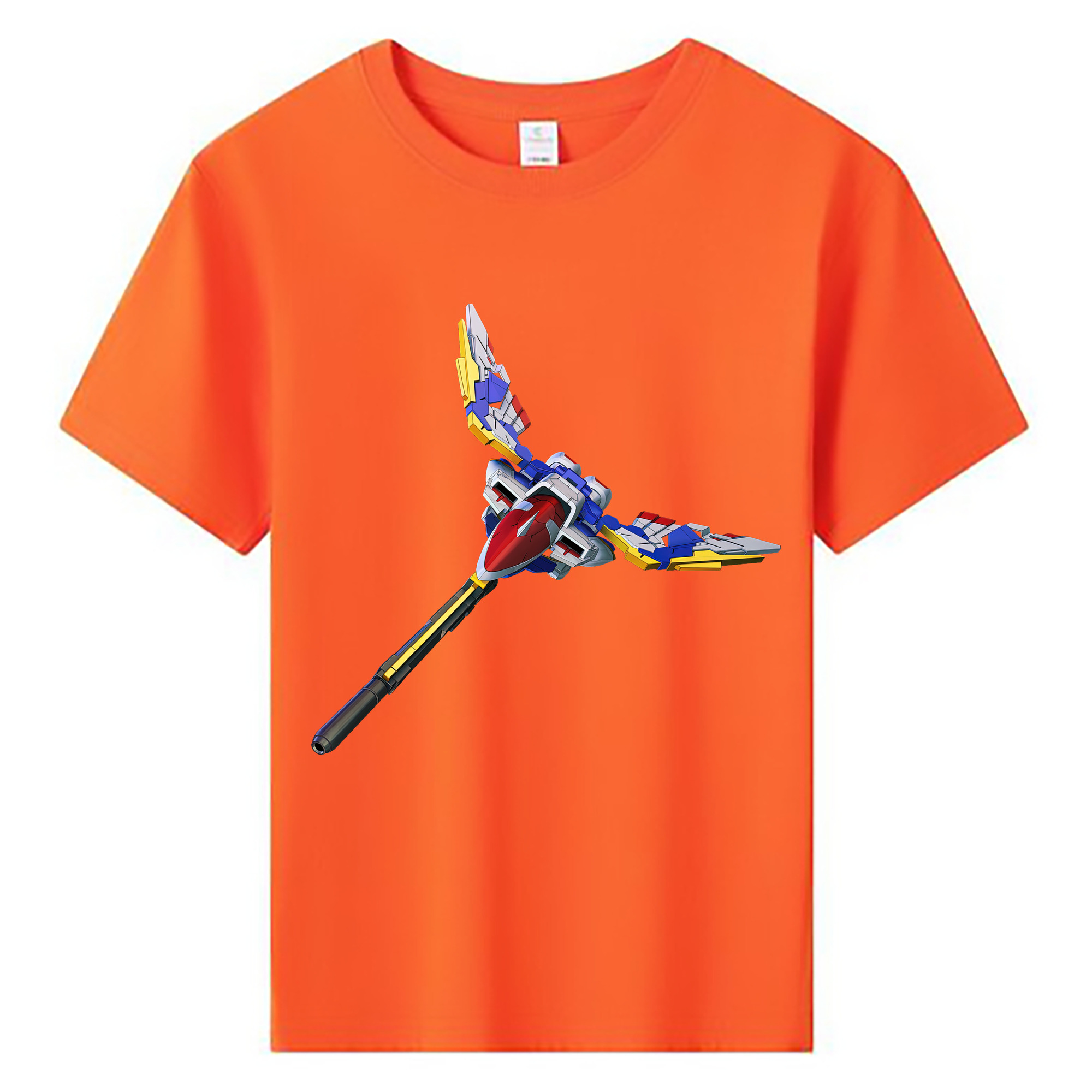 （画像用） 機動戦士ガンダム Mobile Suit Gundam 綿100％キッズTシャツ（フロントプリント）