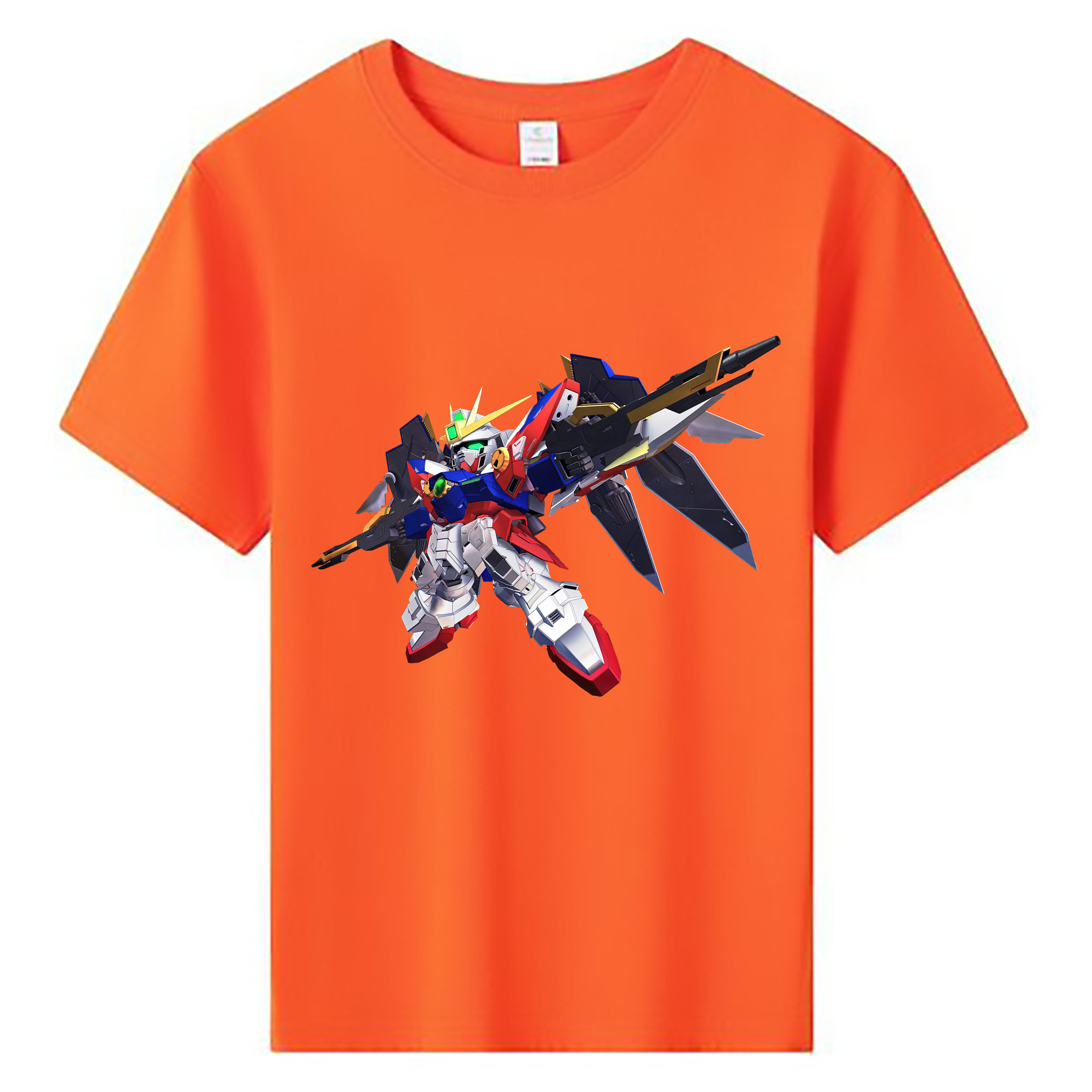 （画像用） 機動戦士ガンダム Mobile Suit Gundam 綿100％キッズTシャツ（フロントプリント）
