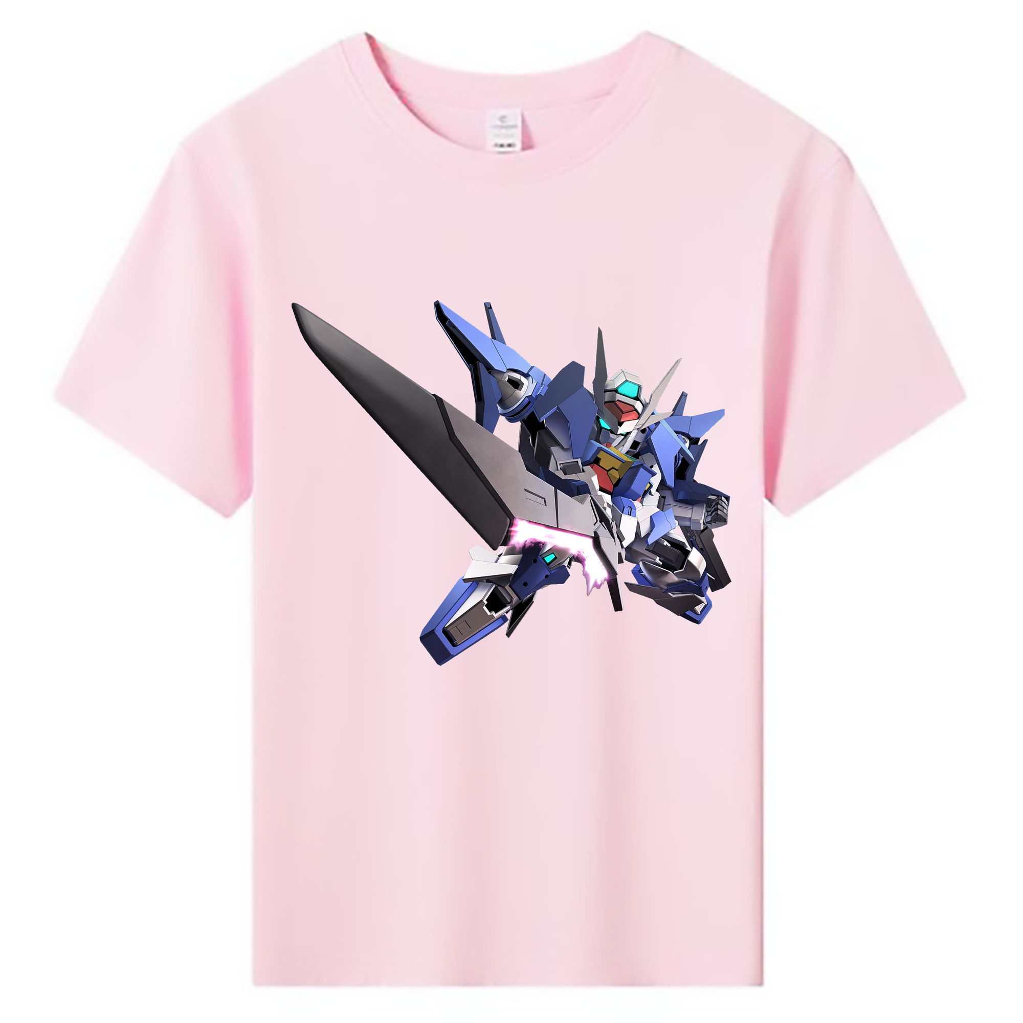 （画像用） 機動戦士ガンダム Mobile Suit Gundam 綿100％キッズTシャツ（フロントプリント）