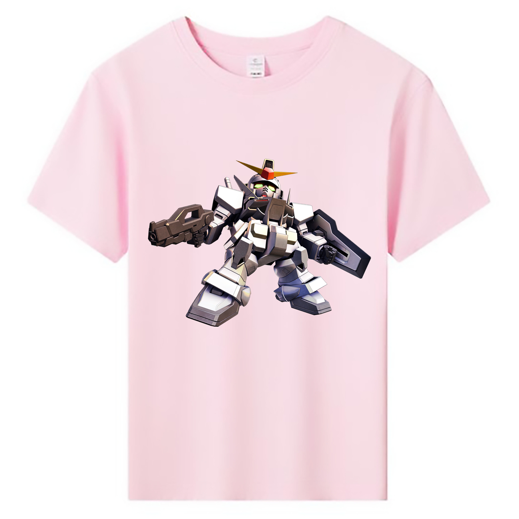 （画像用） 機動戦士ガンダム Mobile Suit Gundam 綿100％キッズTシャツ（フロントプリント）