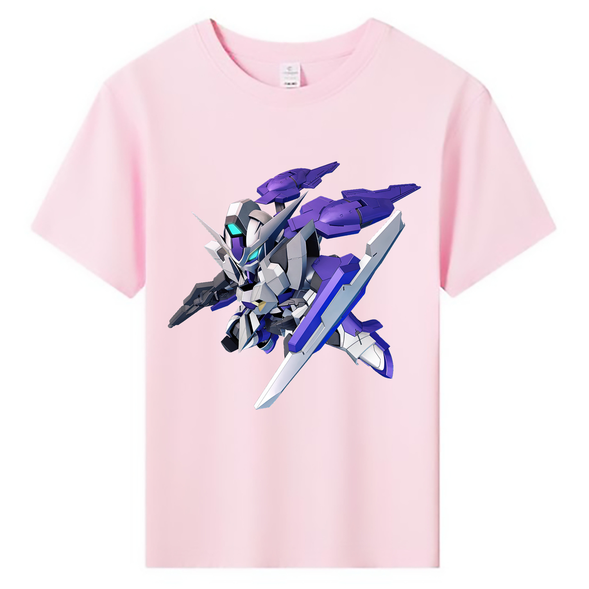 （画像用） 機動戦士ガンダム Mobile Suit Gundam 綿100％キッズTシャツ（フロントプリント）