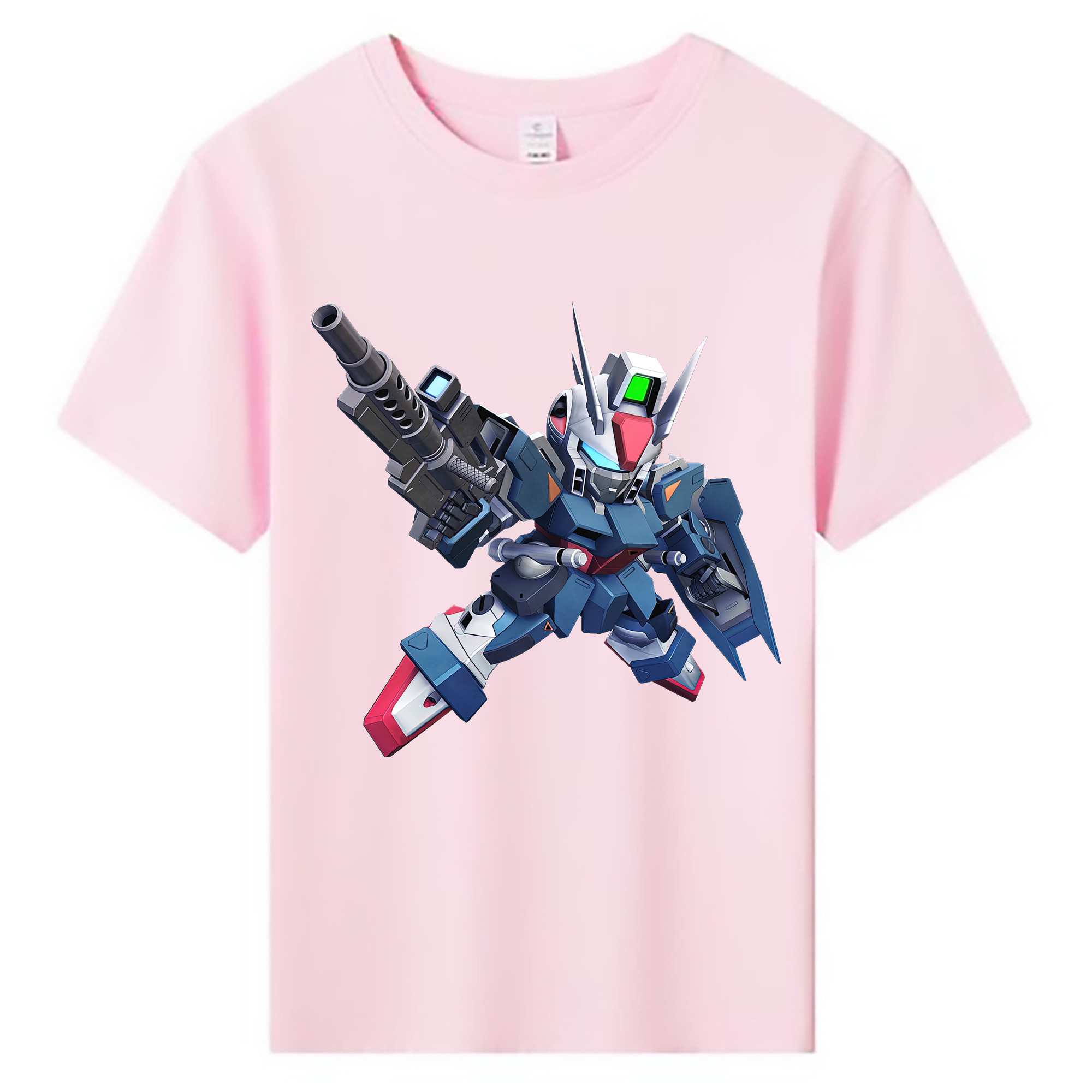 （画像用） 機動戦士ガンダム Mobile Suit Gundam 綿100％キッズTシャツ（フロントプリント）