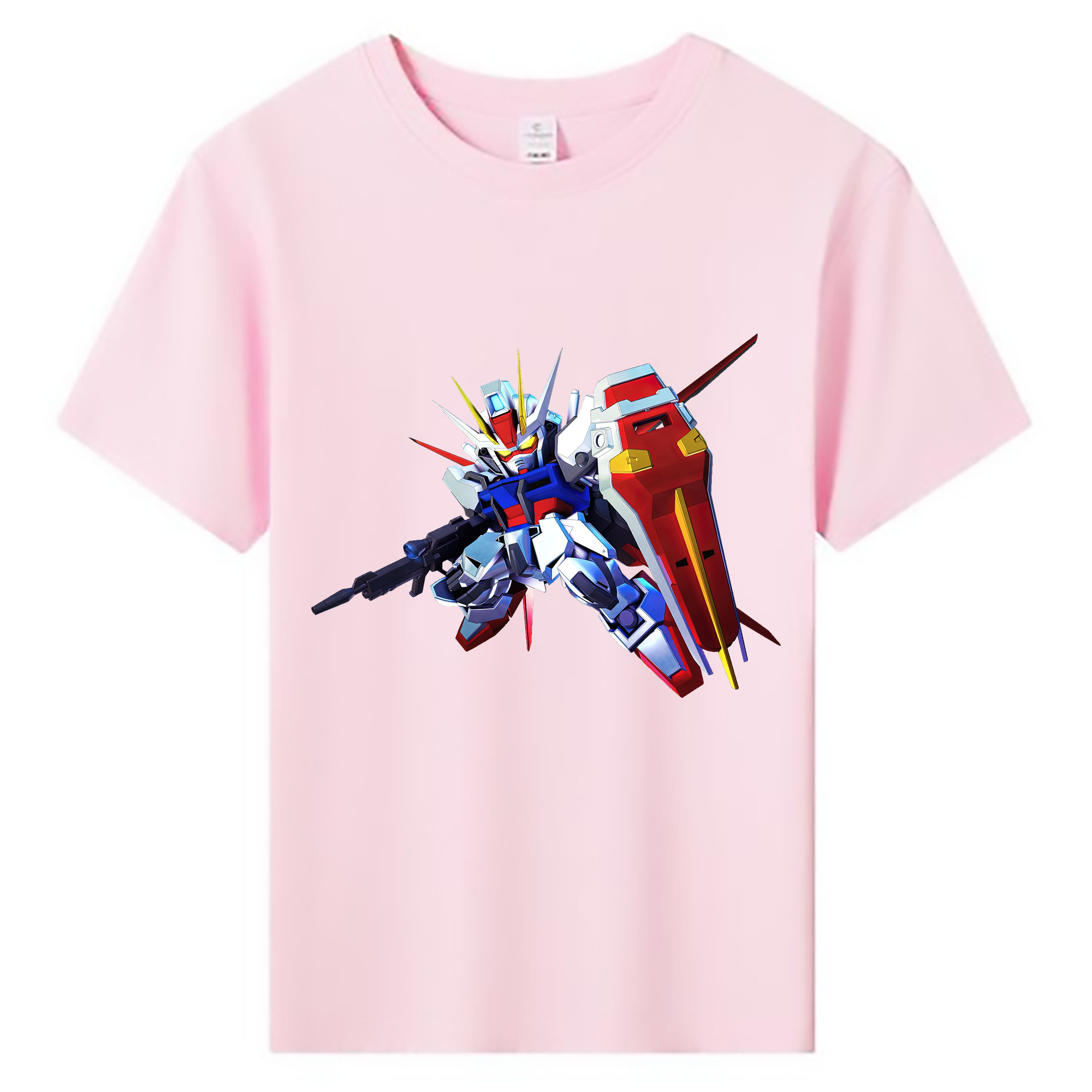 （画像用） 機動戦士ガンダム Mobile Suit Gundam 綿100％キッズTシャツ（フロントプリント）