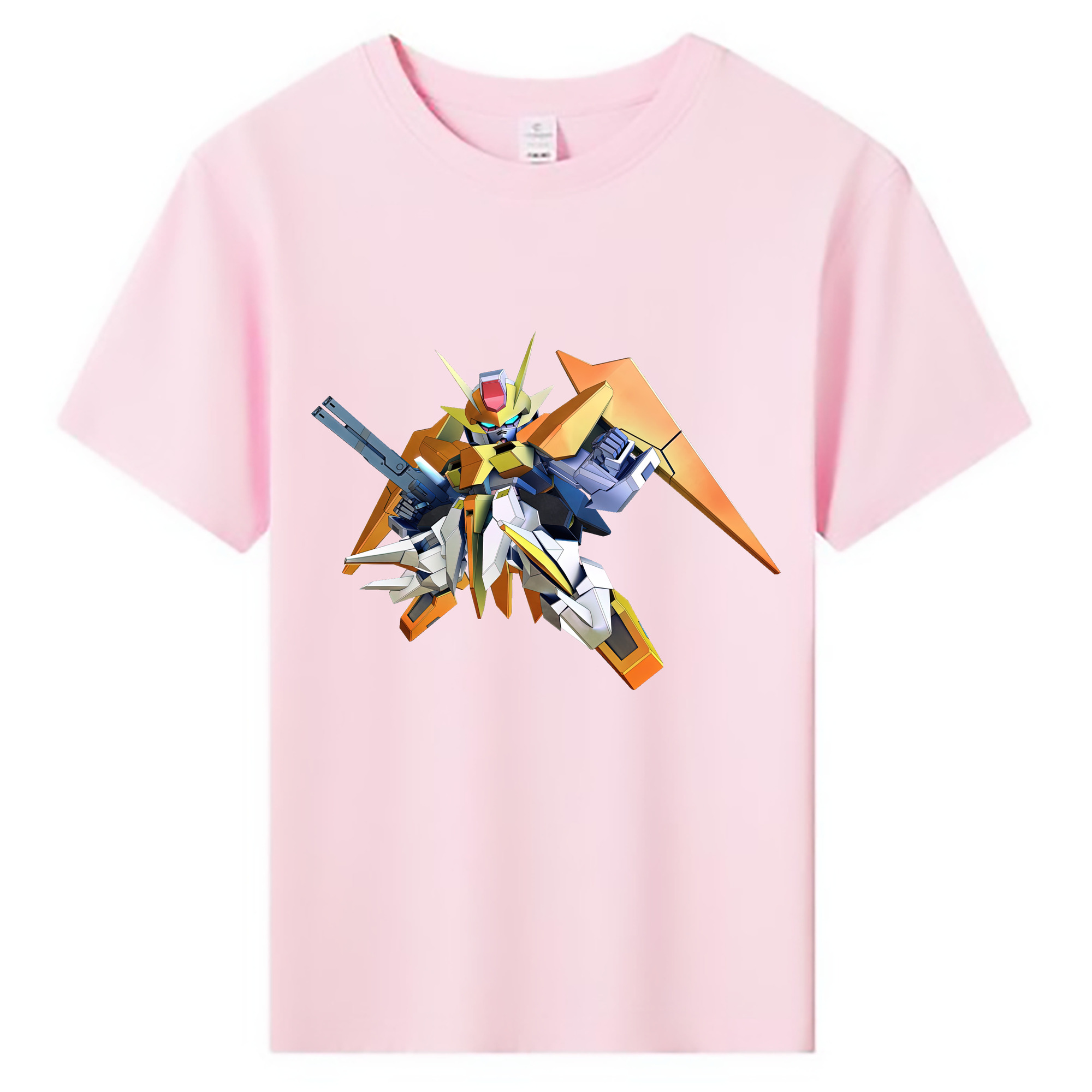 （画像用） 機動戦士ガンダム Mobile Suit Gundam 綿100％キッズTシャツ（フロントプリント）