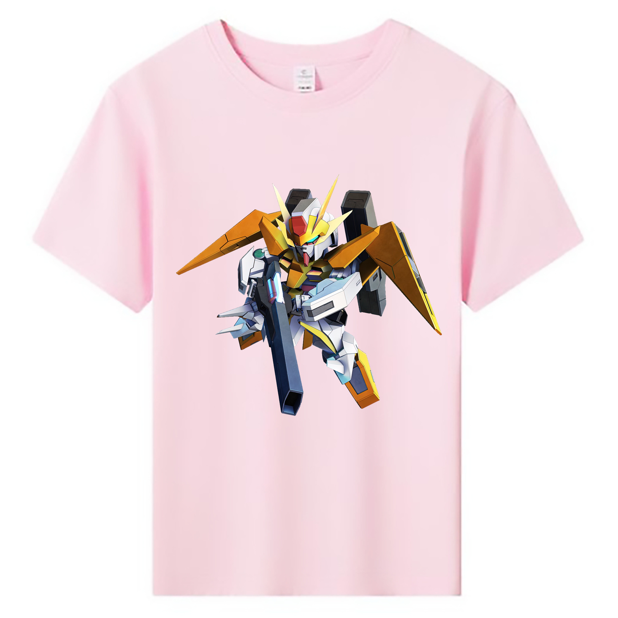 （画像用） 機動戦士ガンダム Mobile Suit Gundam 綿100％キッズTシャツ（フロントプリント）