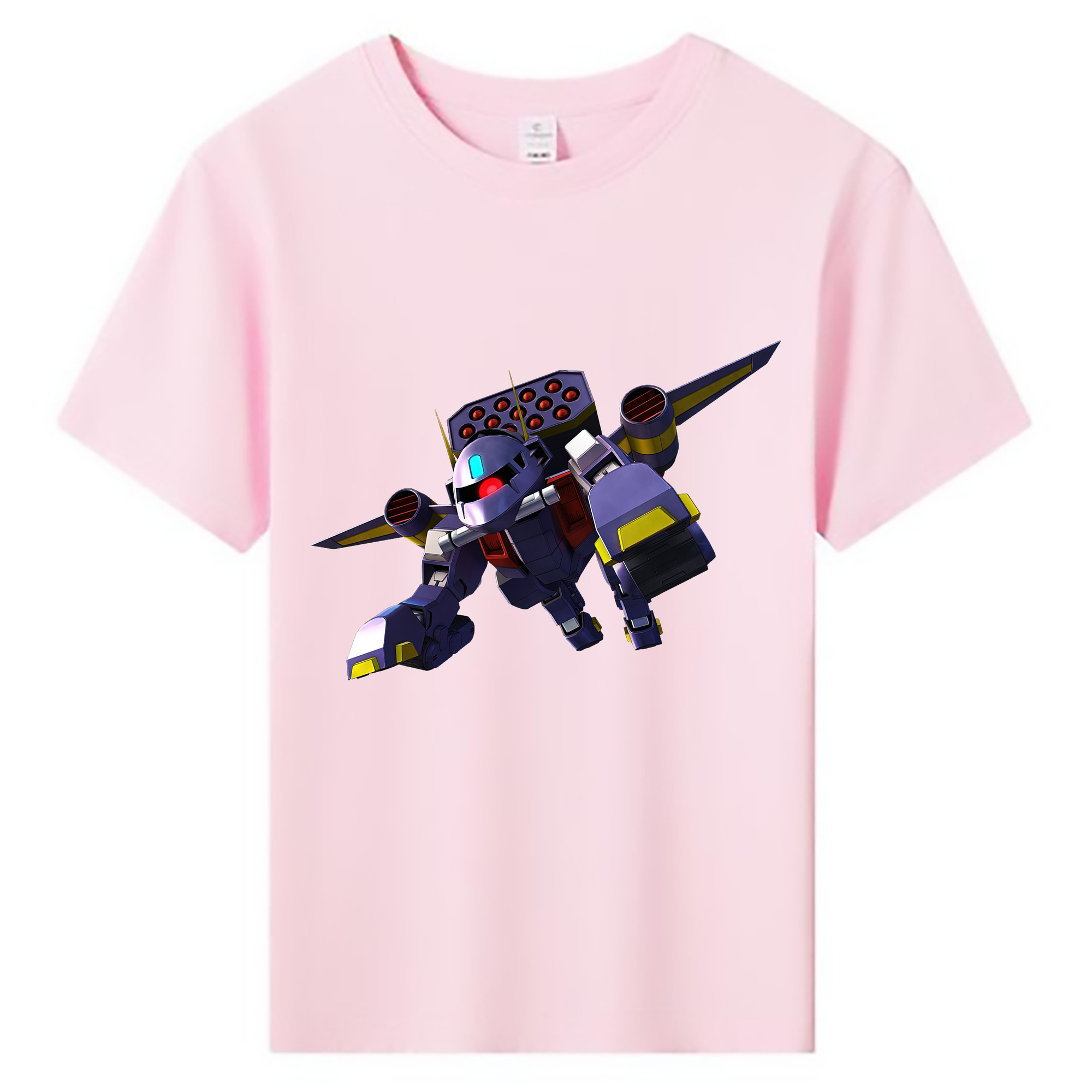 （画像用） 機動戦士ガンダム Mobile Suit Gundam 綿100％キッズTシャツ（フロントプリント）