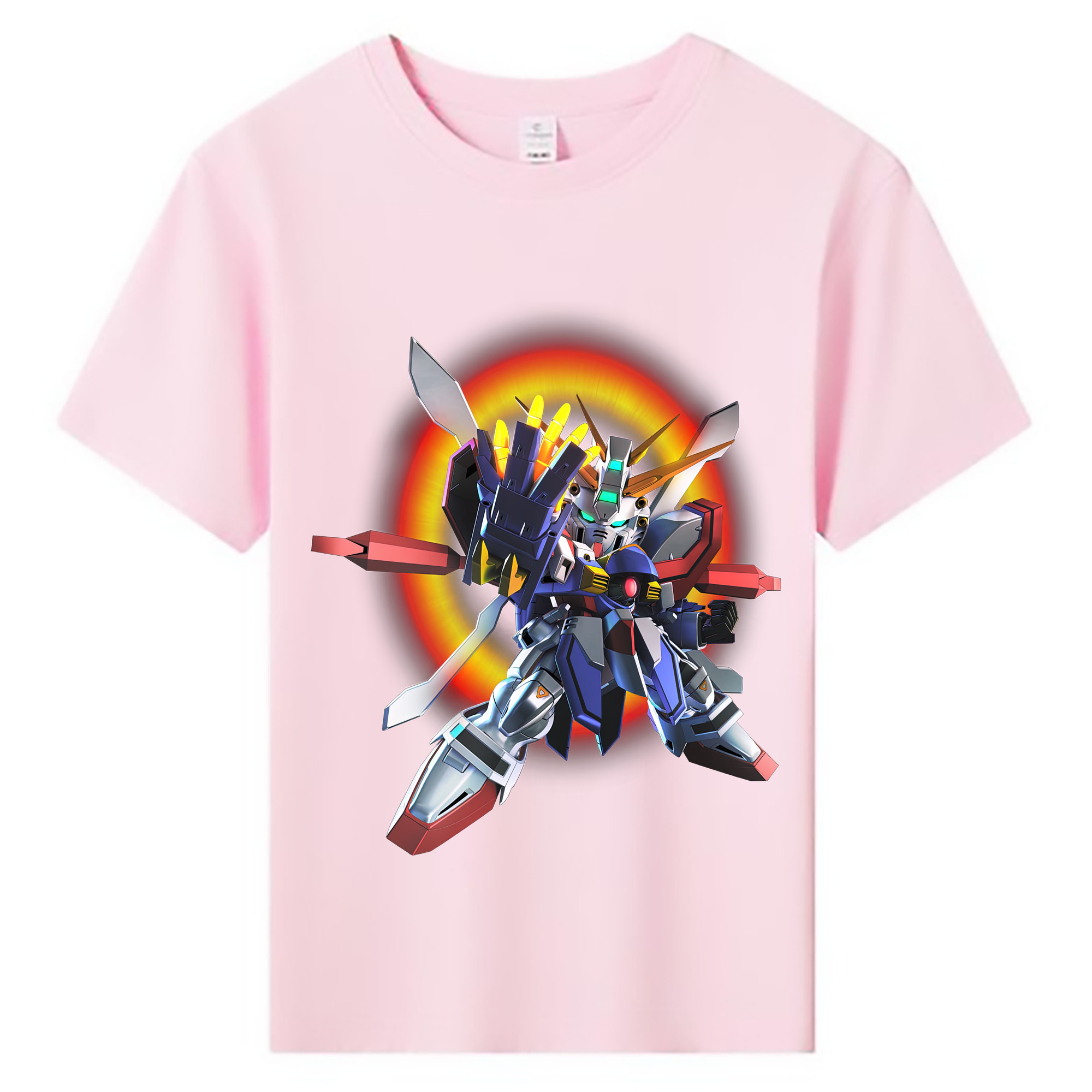 （画像用） 機動戦士ガンダム Mobile Suit Gundam 綿100％キッズTシャツ（フロントプリント）