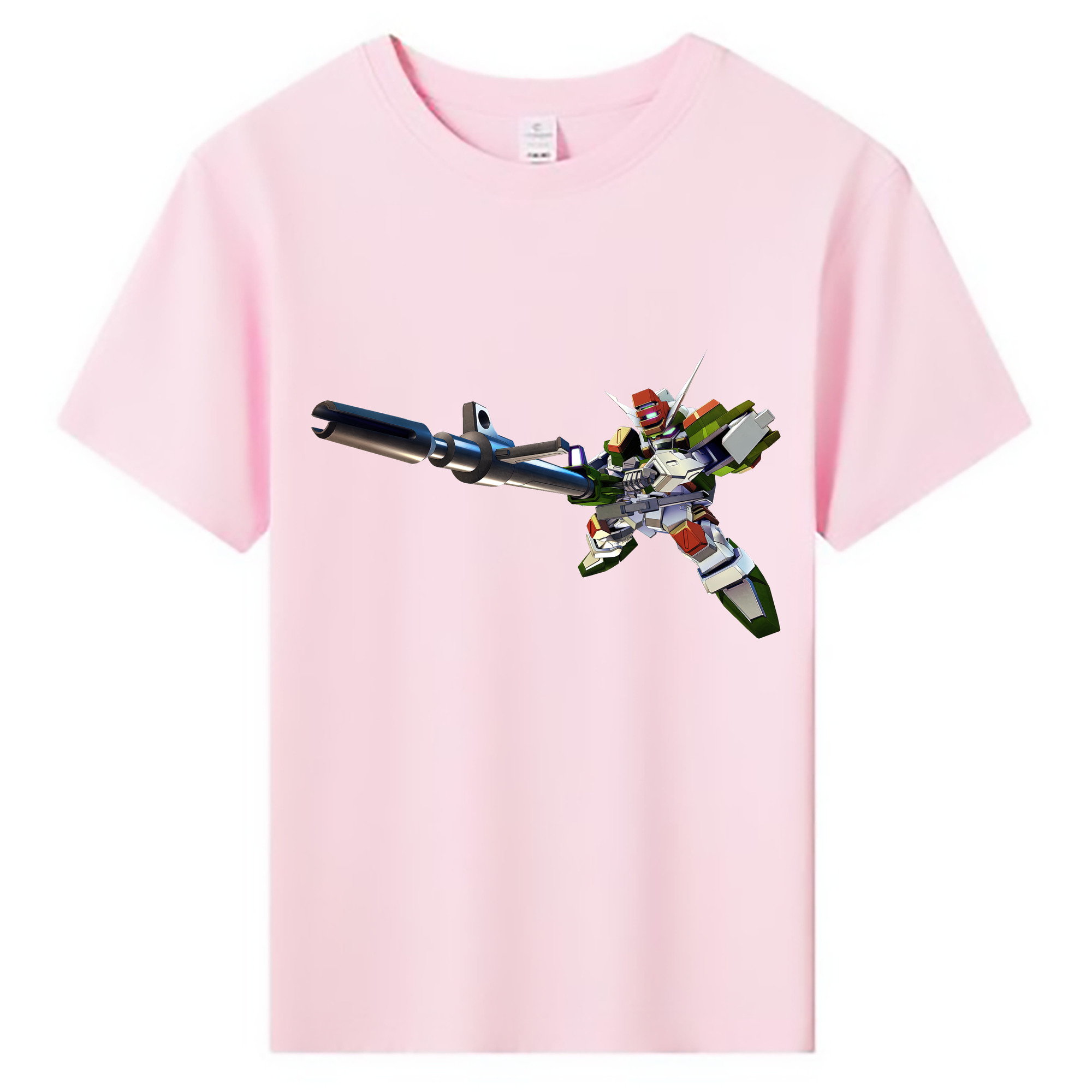 （画像用） 機動戦士ガンダム Mobile Suit Gundam 綿100％キッズTシャツ（フロントプリント）