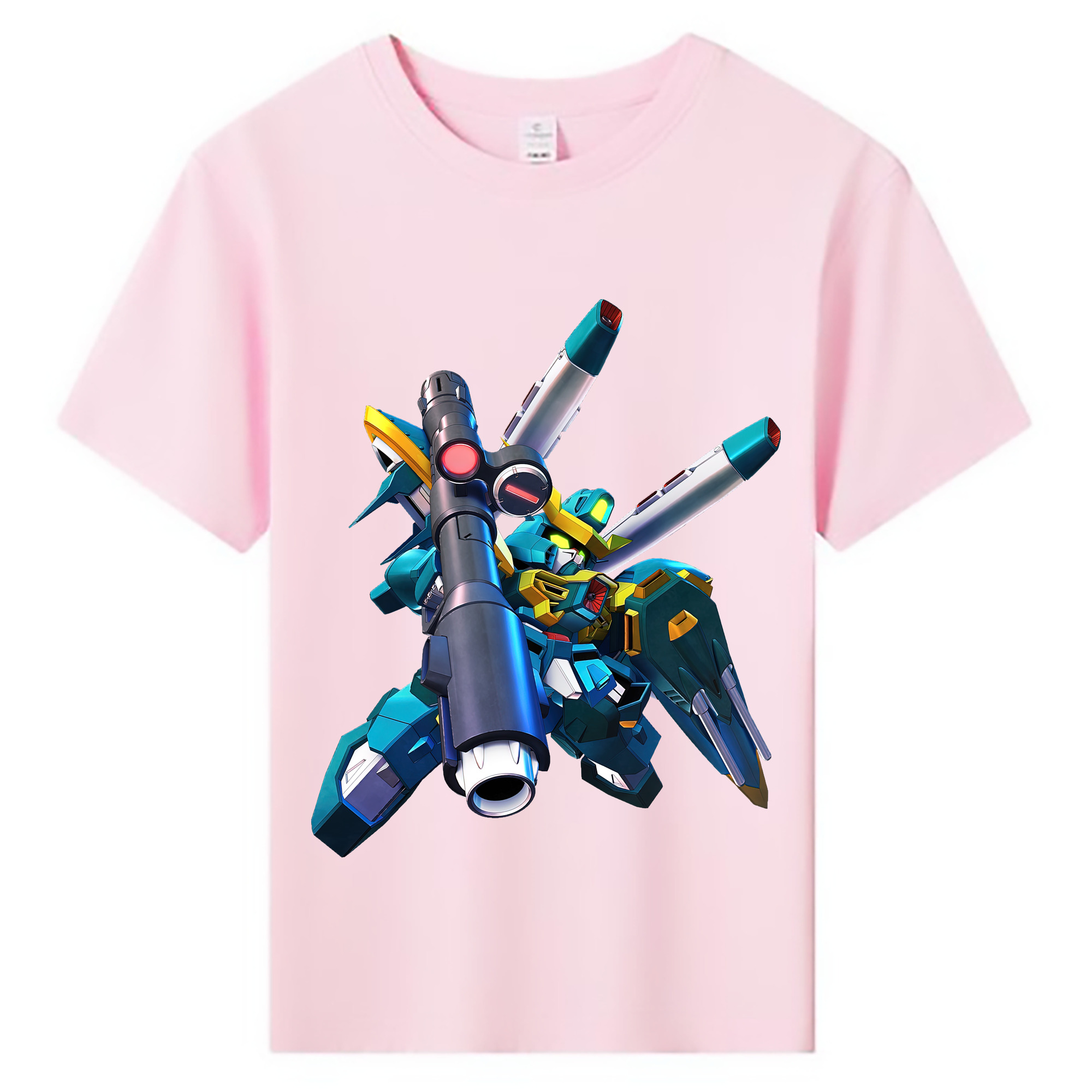 （画像用） 機動戦士ガンダム Mobile Suit Gundam 綿100％キッズTシャツ（フロントプリント）