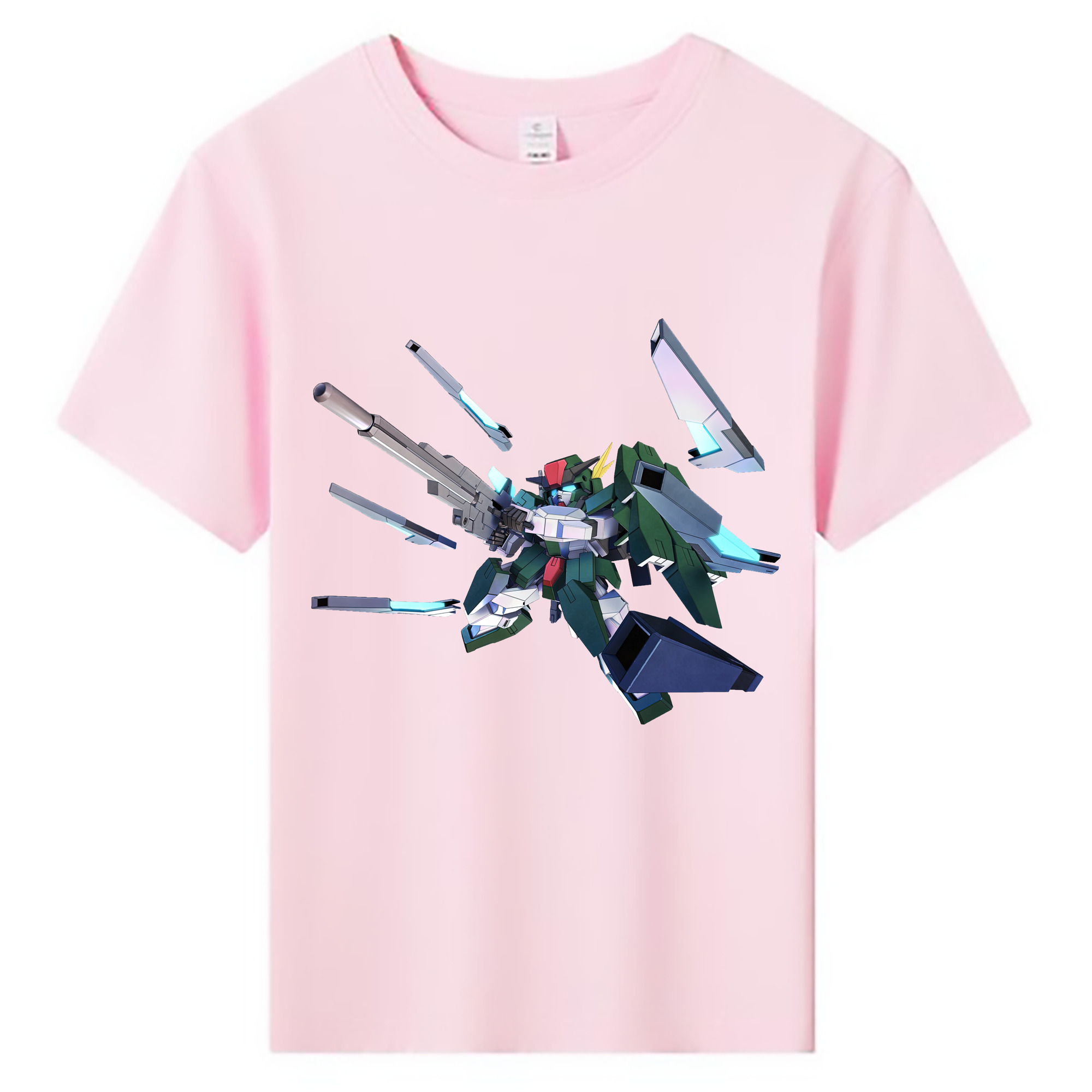 （画像用） 機動戦士ガンダム Mobile Suit Gundam 綿100％キッズTシャツ（フロントプリント）