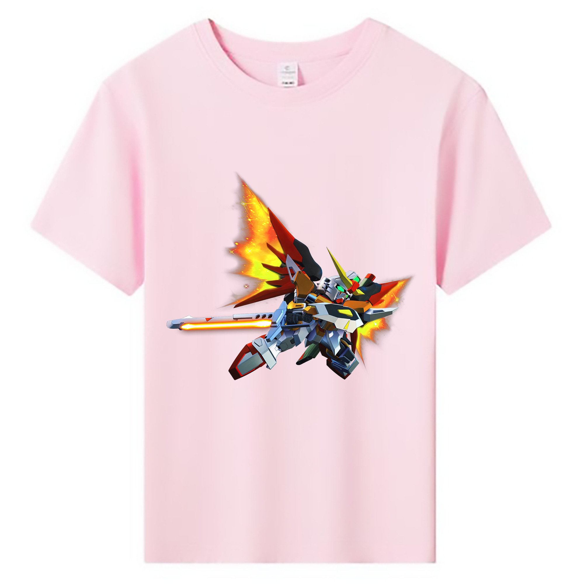 （画像用） 機動戦士ガンダム Mobile Suit Gundam 綿100％キッズTシャツ（フロントプリント）