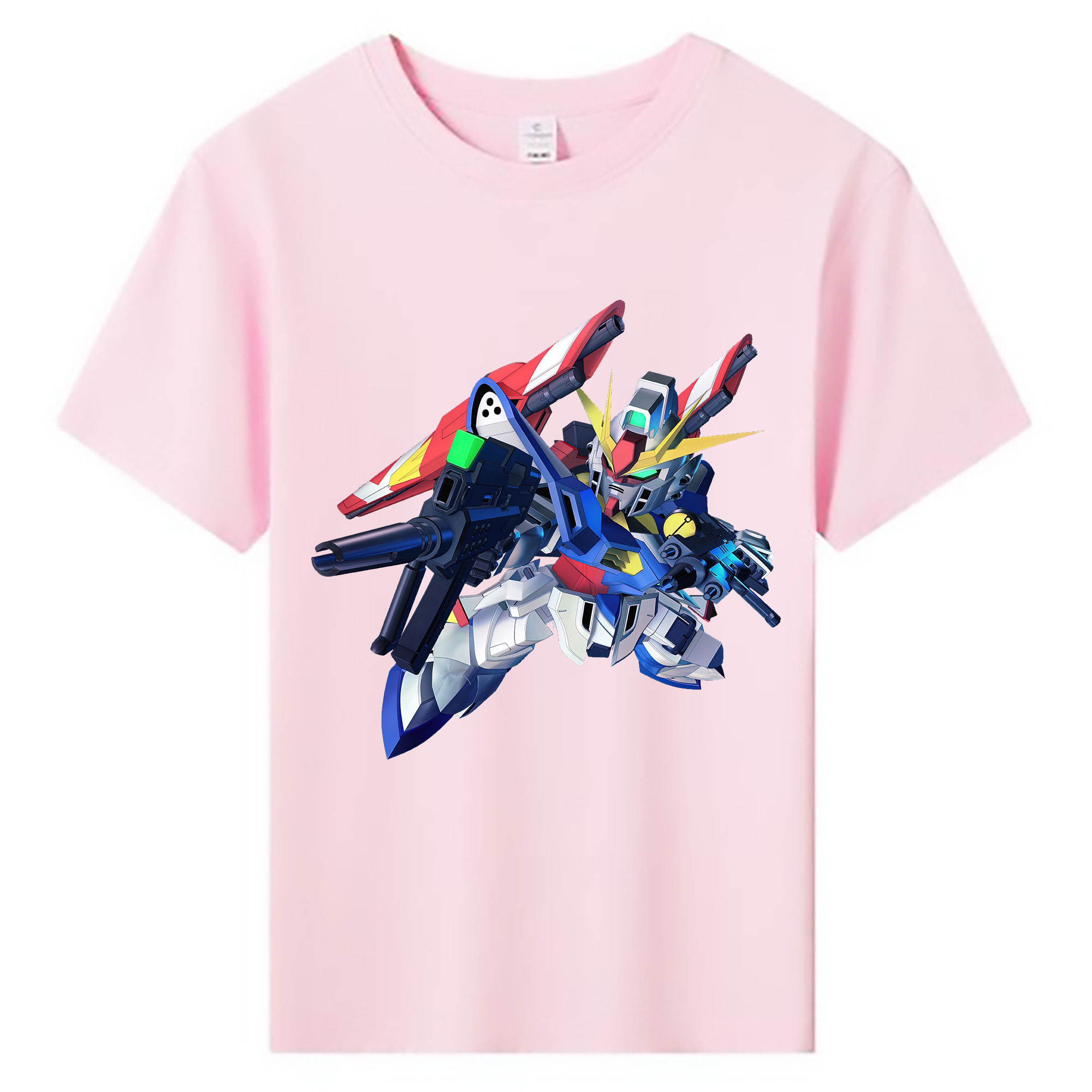 （画像用） 機動戦士ガンダム Mobile Suit Gundam 綿100％キッズTシャツ（フロントプリント）
