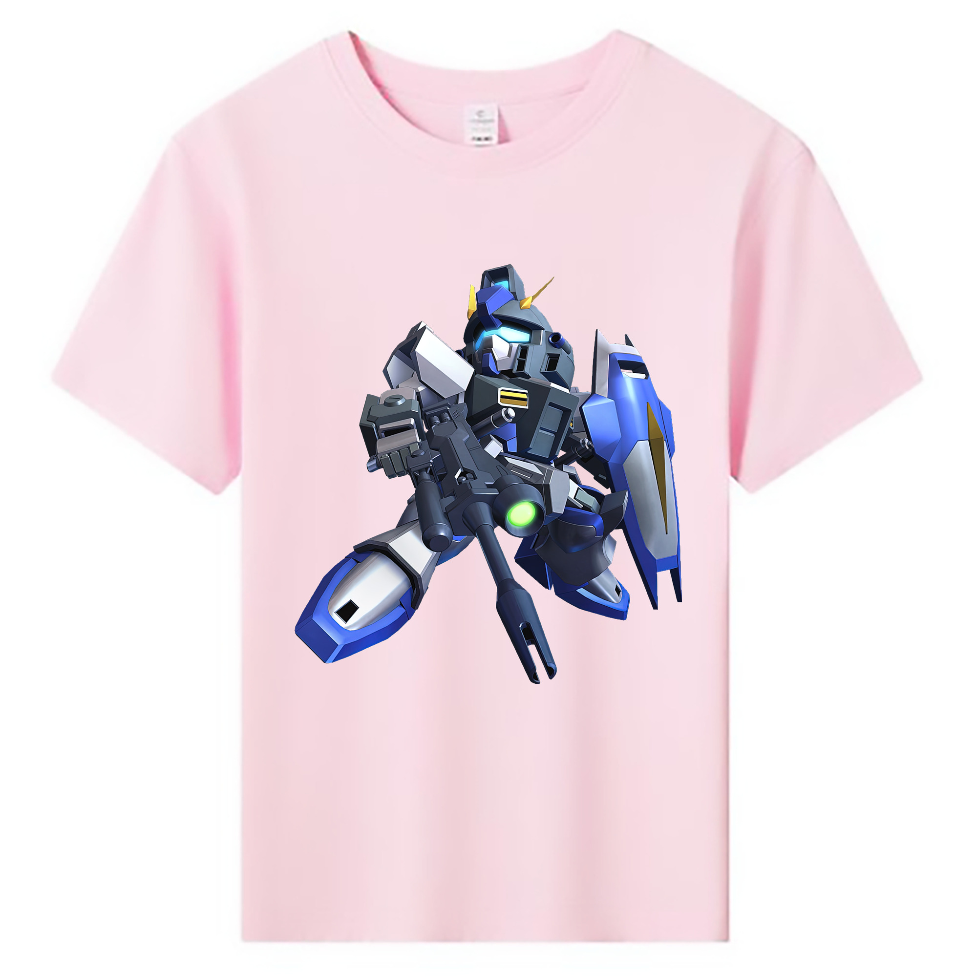 （画像用） 機動戦士ガンダム Mobile Suit Gundam 綿100％キッズTシャツ（フロントプリント）