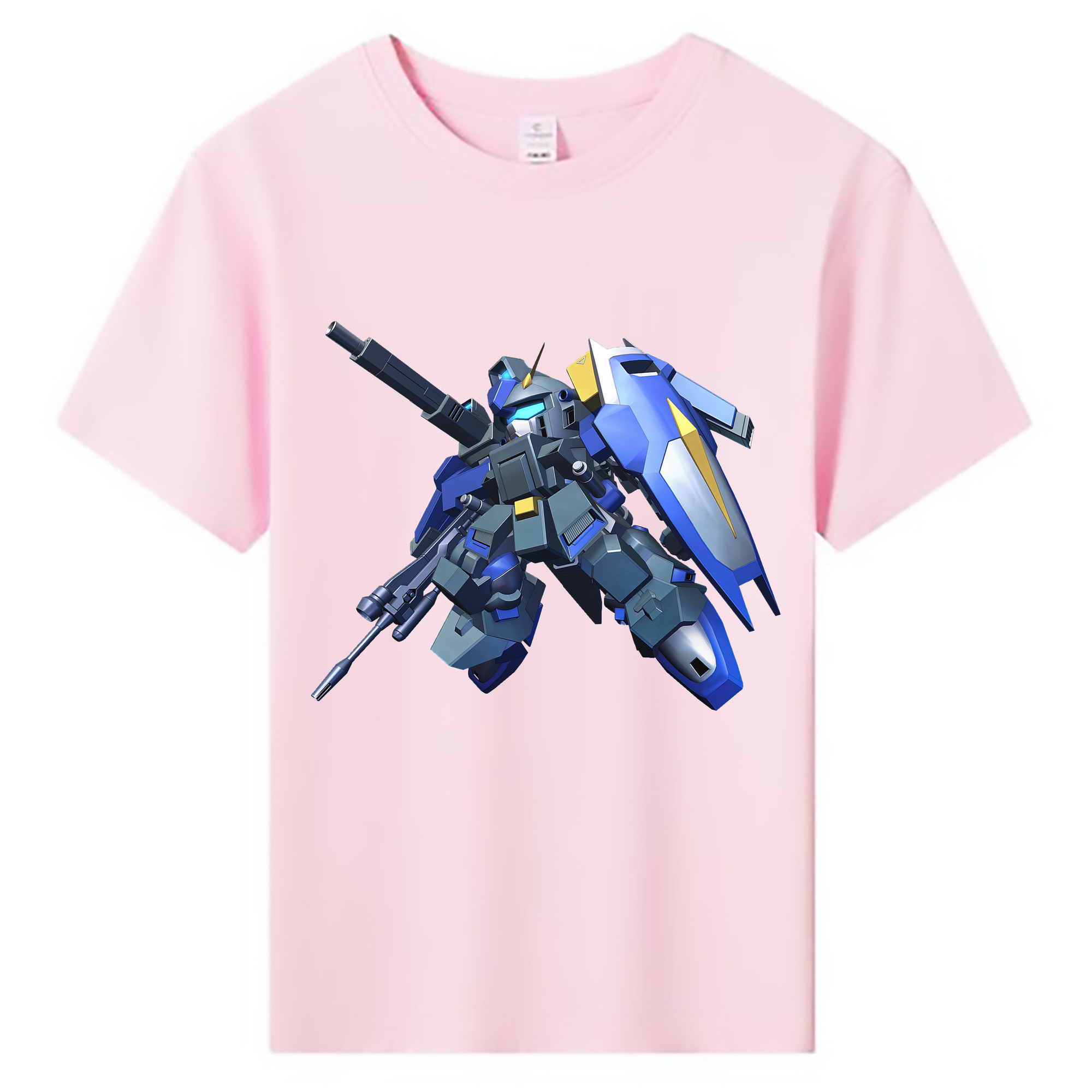 （画像用） 機動戦士ガンダム Mobile Suit Gundam 綿100％キッズTシャツ（フロントプリント）