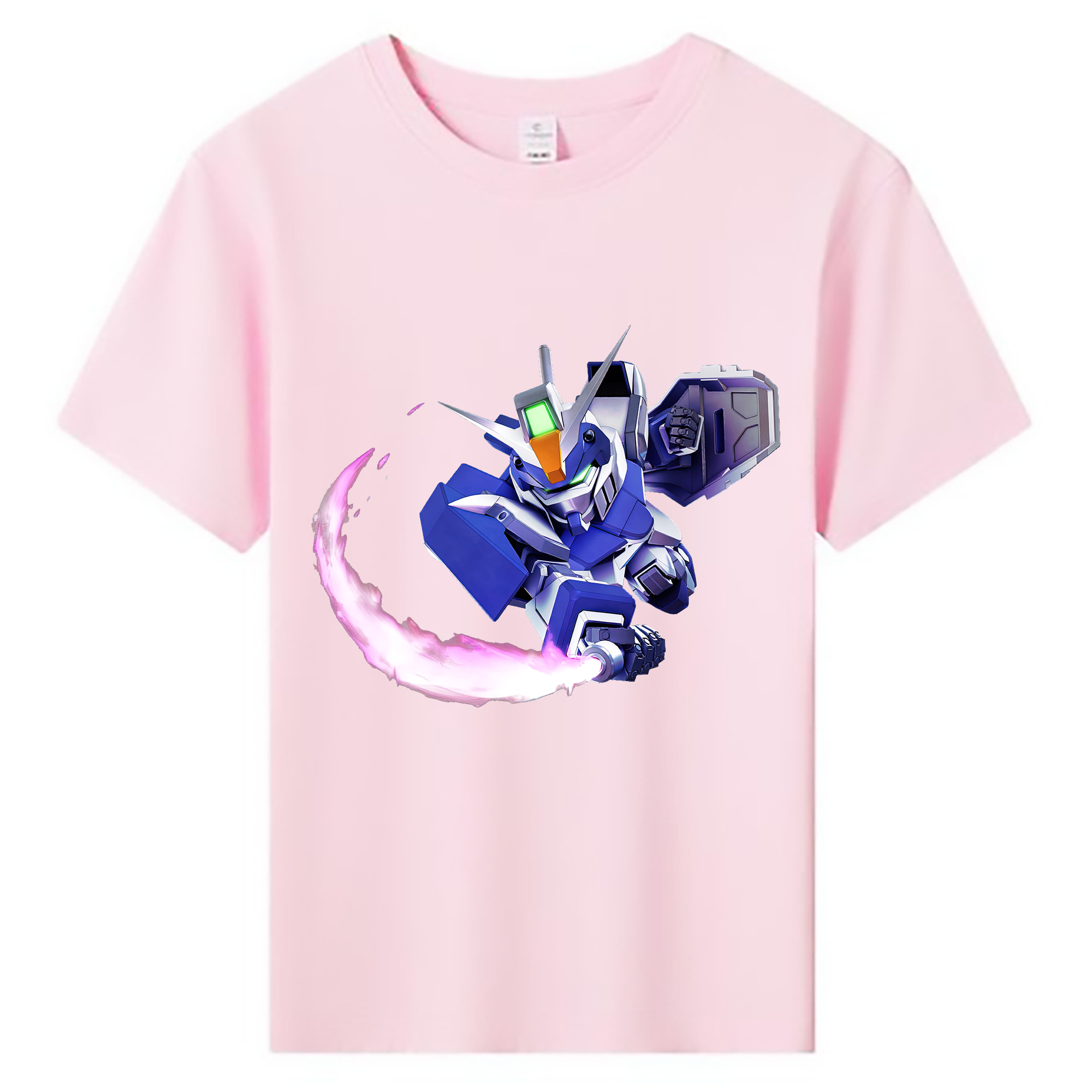 （画像用） 機動戦士ガンダム Mobile Suit Gundam 綿100％キッズTシャツ（フロントプリント）