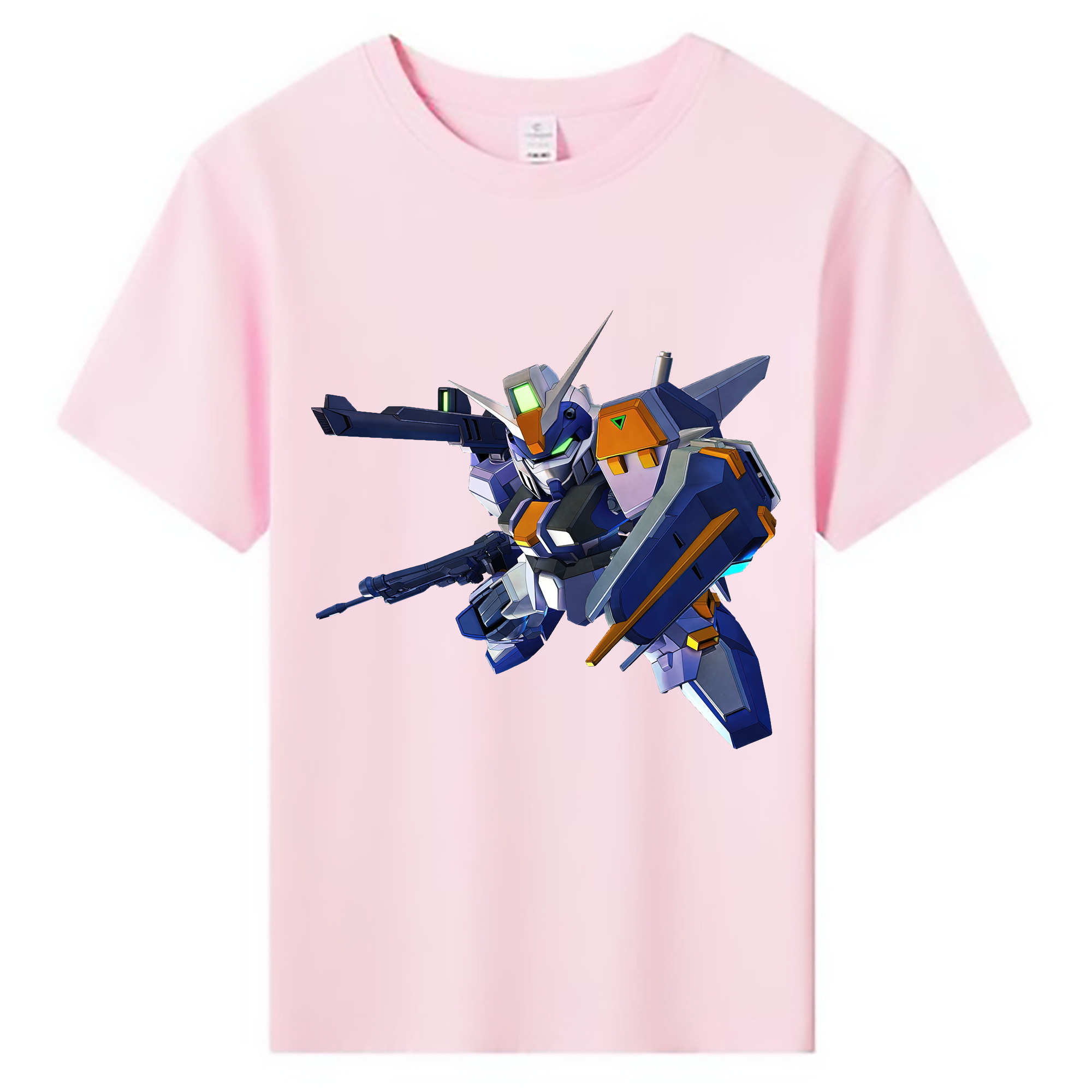 （画像用） 機動戦士ガンダム Mobile Suit Gundam 綿100％キッズTシャツ（フロントプリント）