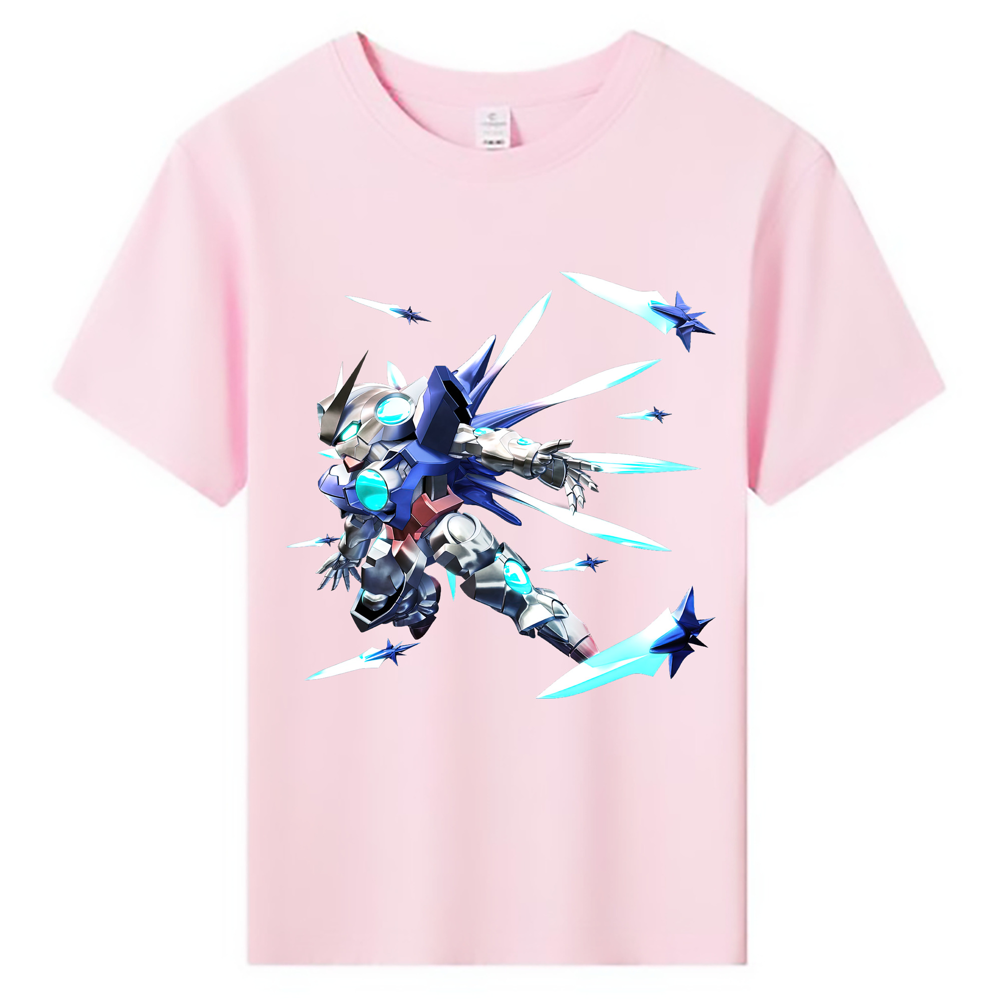（画像用） 機動戦士ガンダム Mobile Suit Gundam 綿100％キッズTシャツ（フロントプリント）