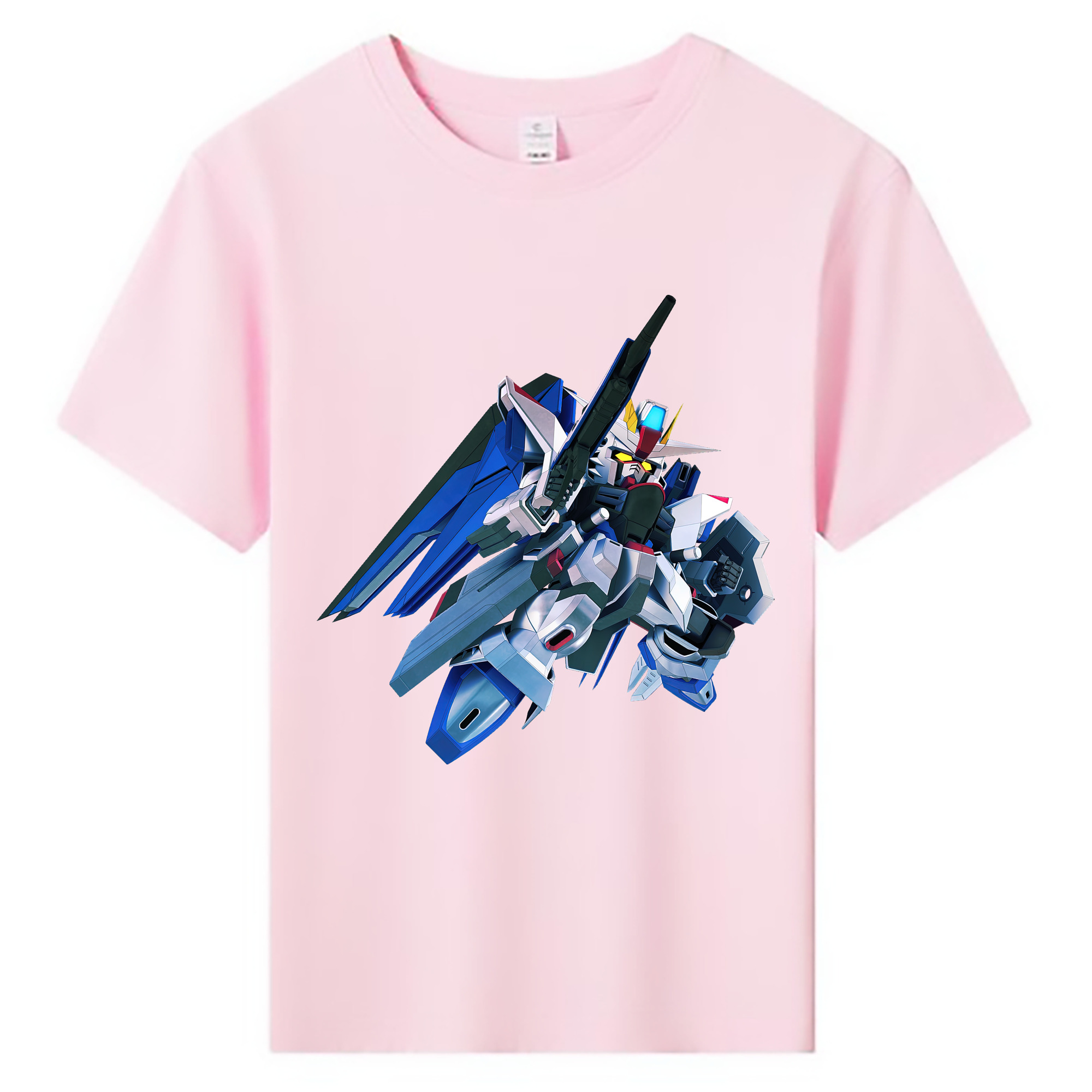 （画像用） 機動戦士ガンダム Mobile Suit Gundam 綿100％キッズTシャツ（フロントプリント）