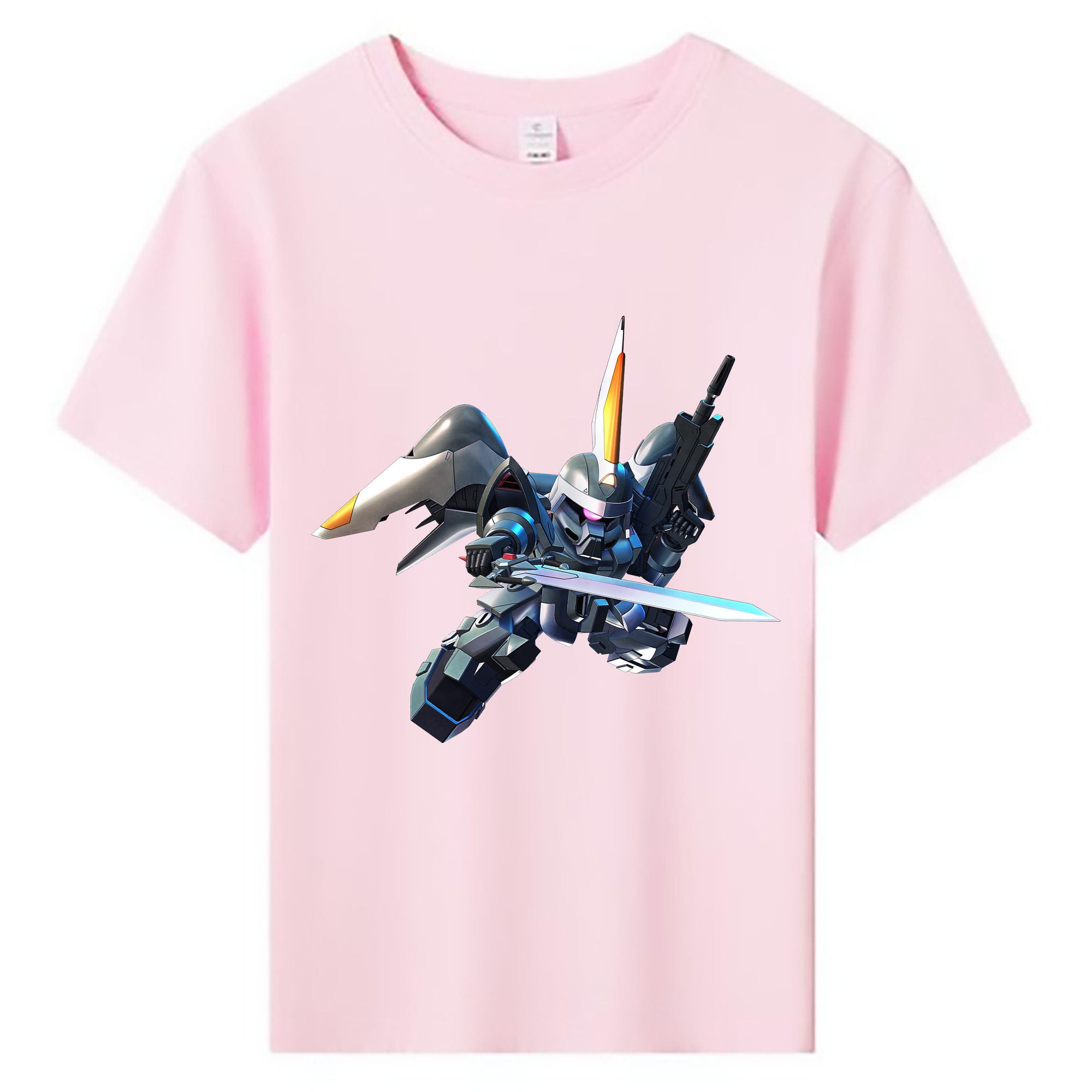 （画像用） 機動戦士ガンダム Mobile Suit Gundam 綿100％キッズTシャツ（フロントプリント）