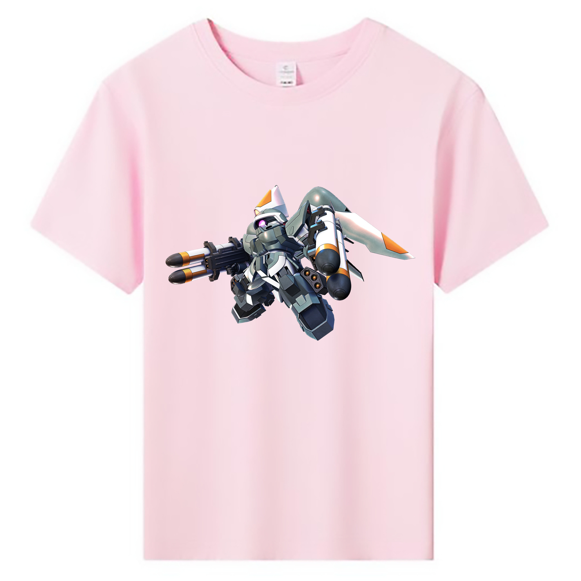 （画像用） 機動戦士ガンダム Mobile Suit Gundam 綿100％キッズTシャツ（フロントプリント）