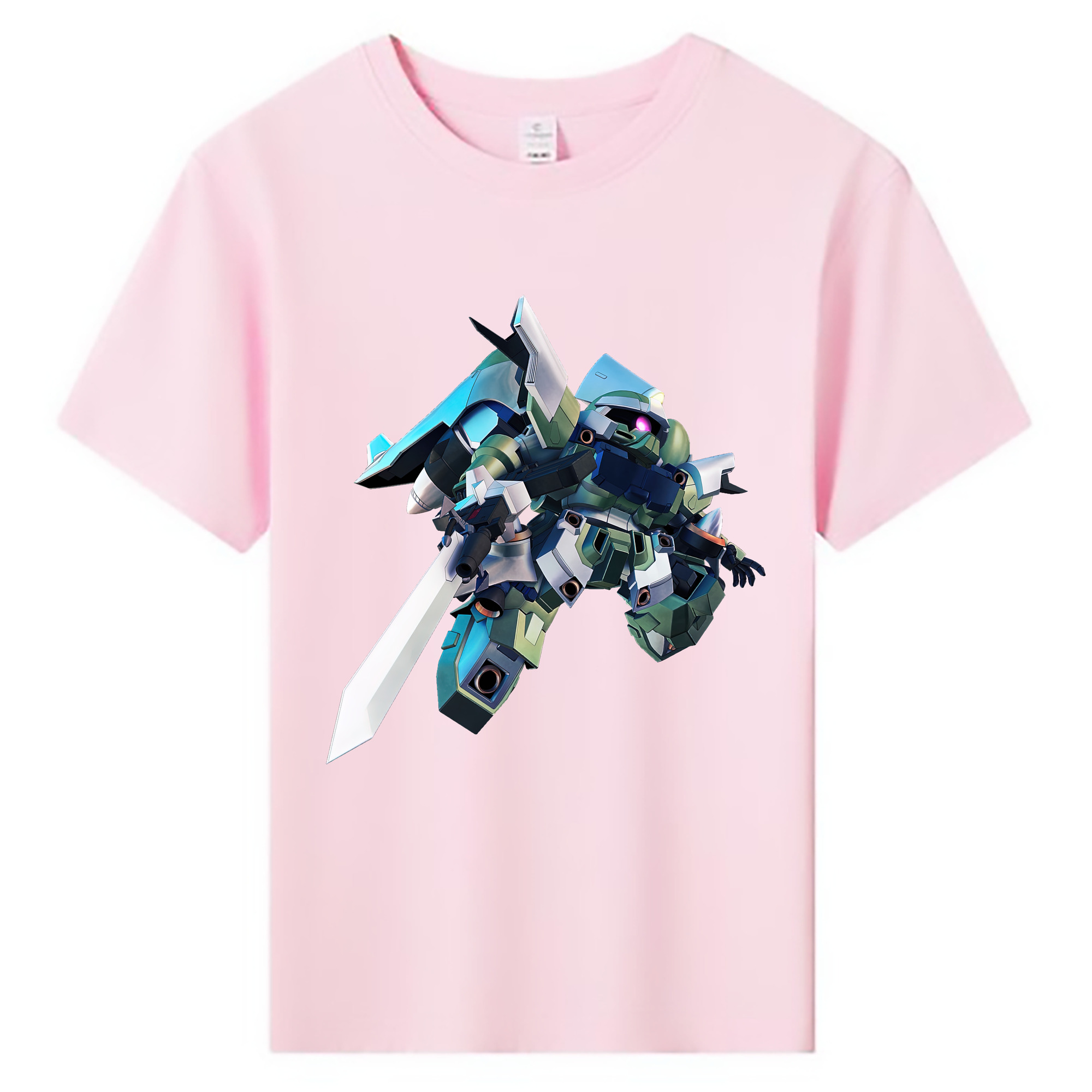 （画像用） 機動戦士ガンダム Mobile Suit Gundam 綿100％キッズTシャツ（フロントプリント）